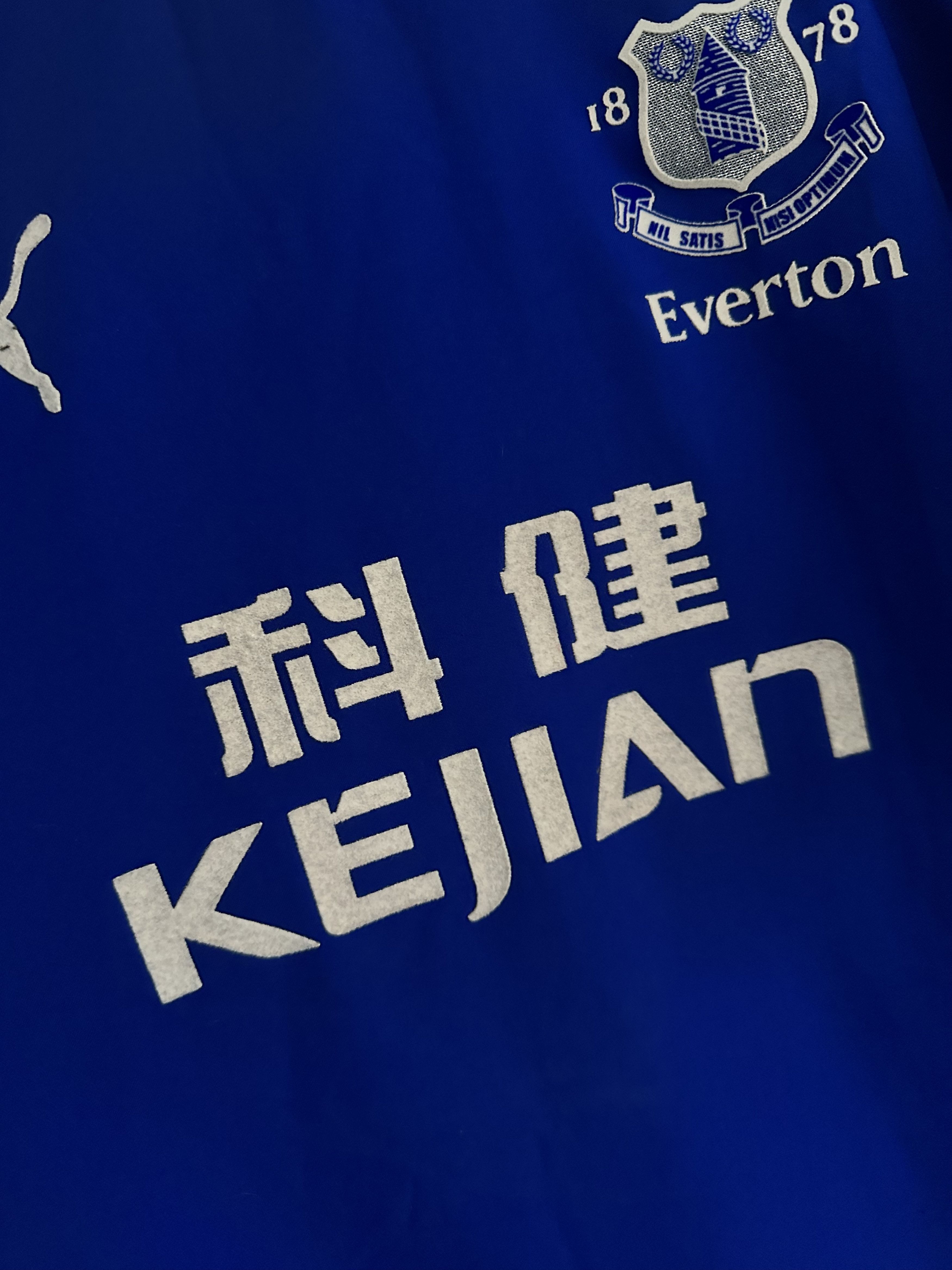 Vintage Everton football shirt 2003 Soccer #18 Rooney Jersey Rare Size US XL / EU 56 / 4 - 5 Thumbnail