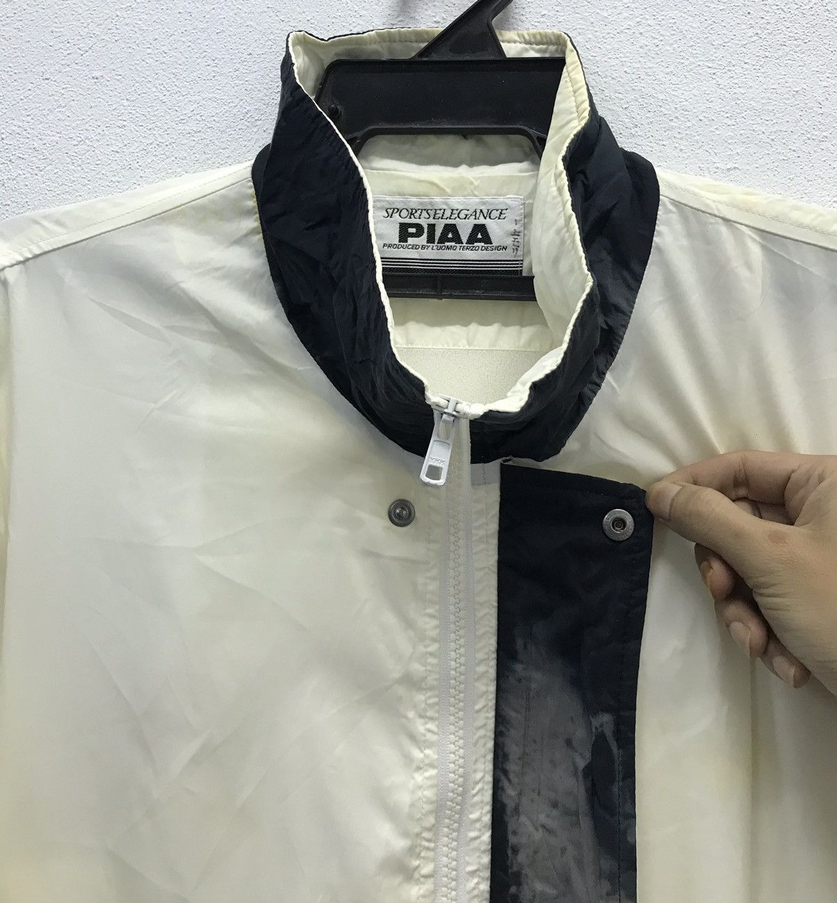 Vintage Vintage SPORTS Elegance Piaa Produced By L’uomo Terzo Jacket Size US XXL / EU 58 / 5 - 4 Thumbnail