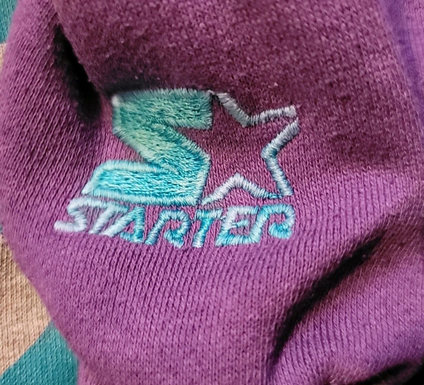 Starter Vintage 90's Star Charlotte Hornets Sweater Sz Medium Size US M / EU 48-50 / 2 - 6 Thumbnail