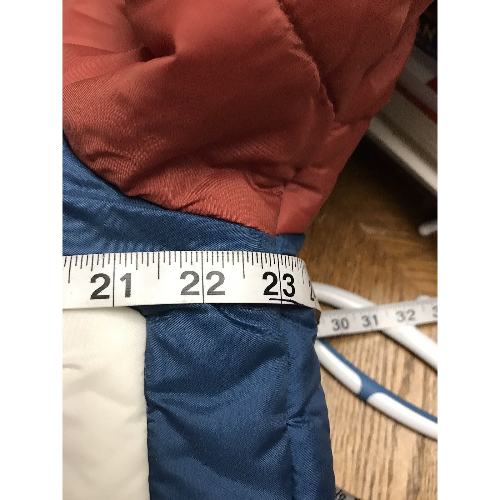 Unowned Vintage 70s West Wind Orange Blue White Bomber Jacket Medium Size US M / EU 48-50 / 2 - 10 Thumbnail