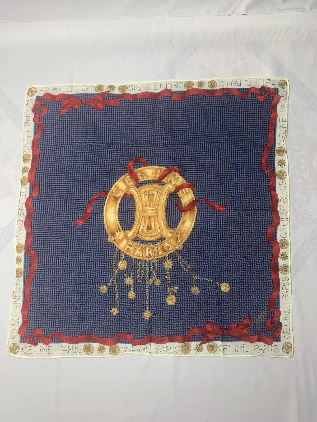 Celine Celine Handkerchief / Neckerchief / Bandana Size ONE SIZE - 2 Thumbnail