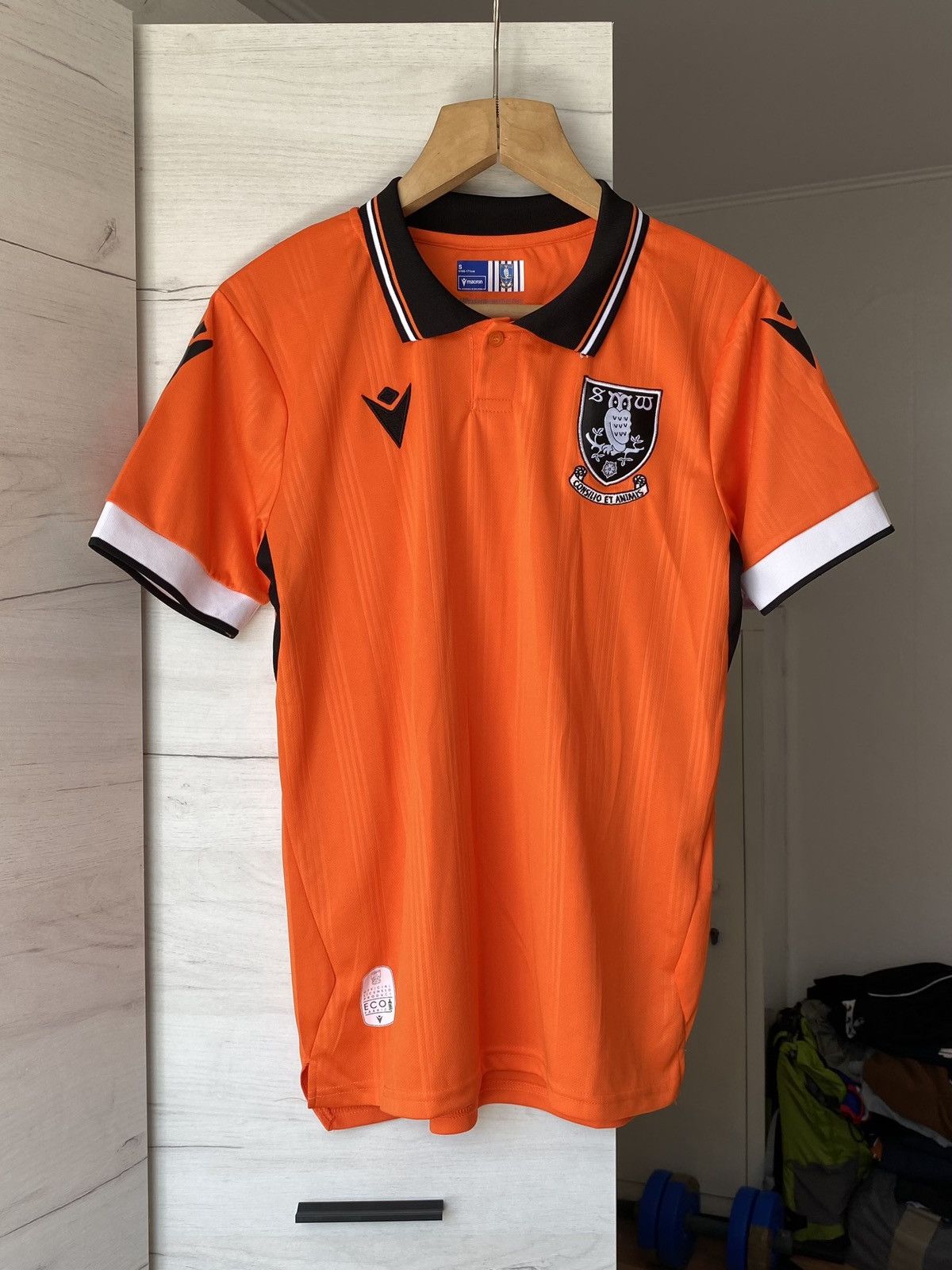 Macron Sheffield Wednesday 2024-2025 AwayFootball Shirt Orange Size US S / EU 44-46 / 1 - 1 Thumbnail