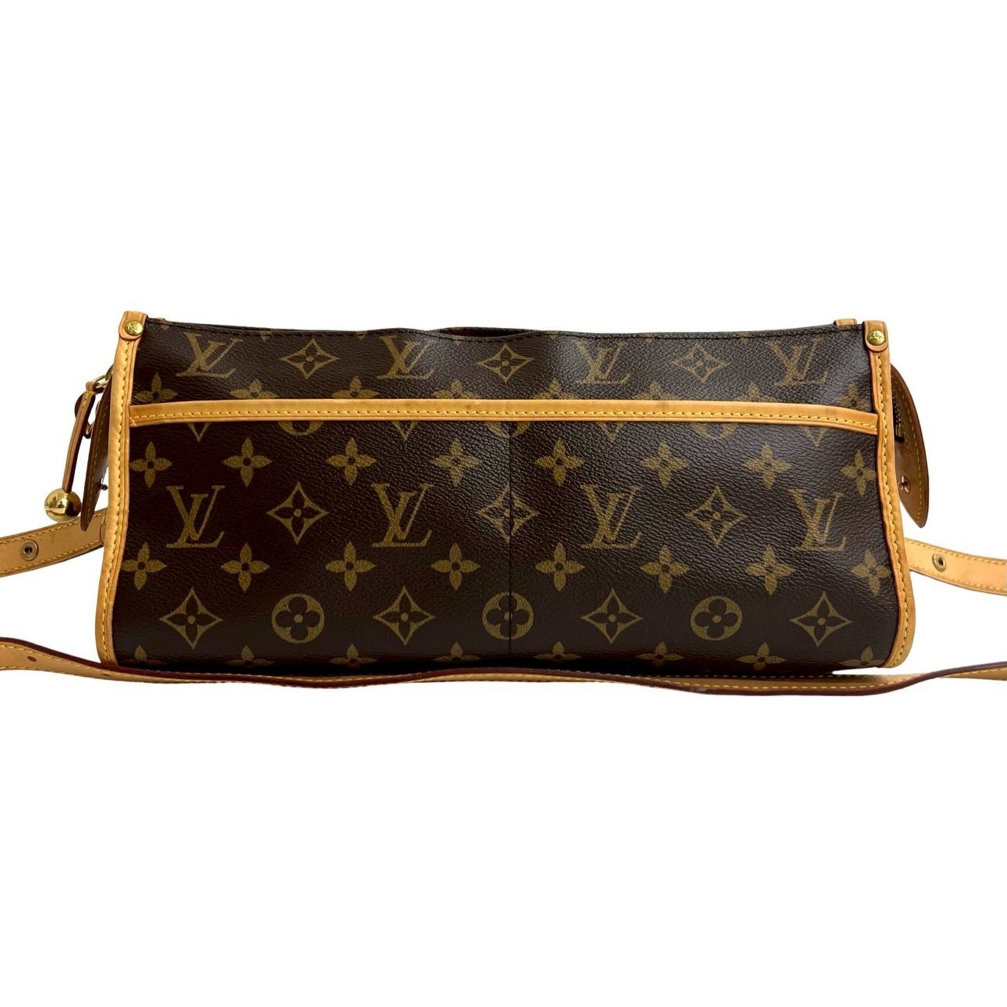 Louis Vuitton Louis Vuitton Popincourt Long Monogram Leather Shoulder Bag Pochette Sacoche Brown 35245 Size ONE SIZE - 1 Thumbnail