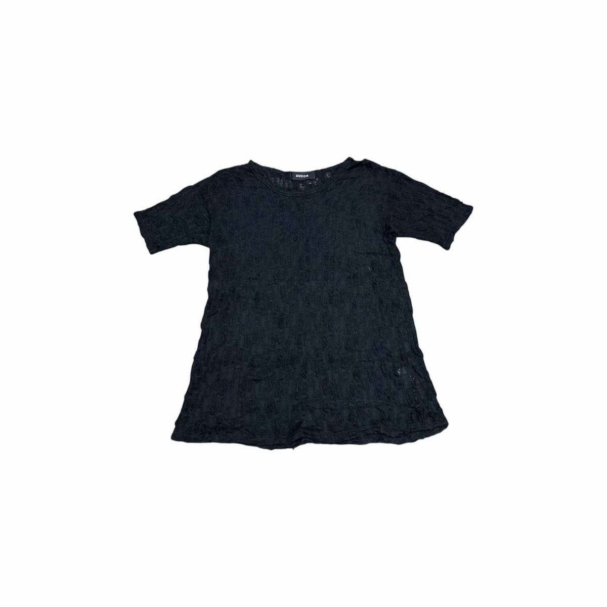 Issey Miyake 🔥Rare Vintage Zucca Issey Miyake Rayon Knit Shirt See Thru Size US M / EU 48-50 / 2 - 4 Thumbnail