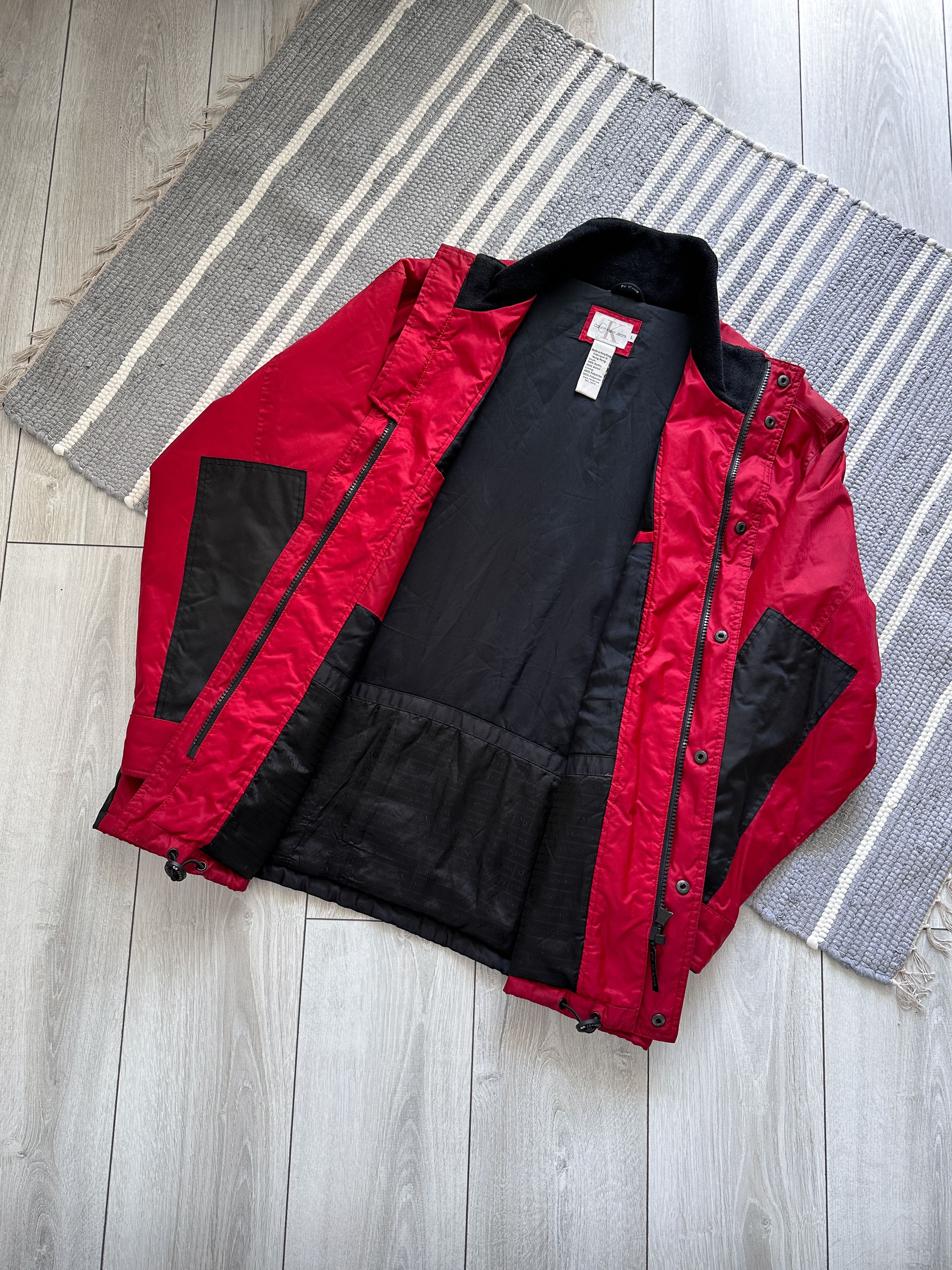 Calvin Klein Vintage Calvin Klein Jeans Windbreaker Jacket Size US L / EU 52-54 / 3 - 3 Thumbnail