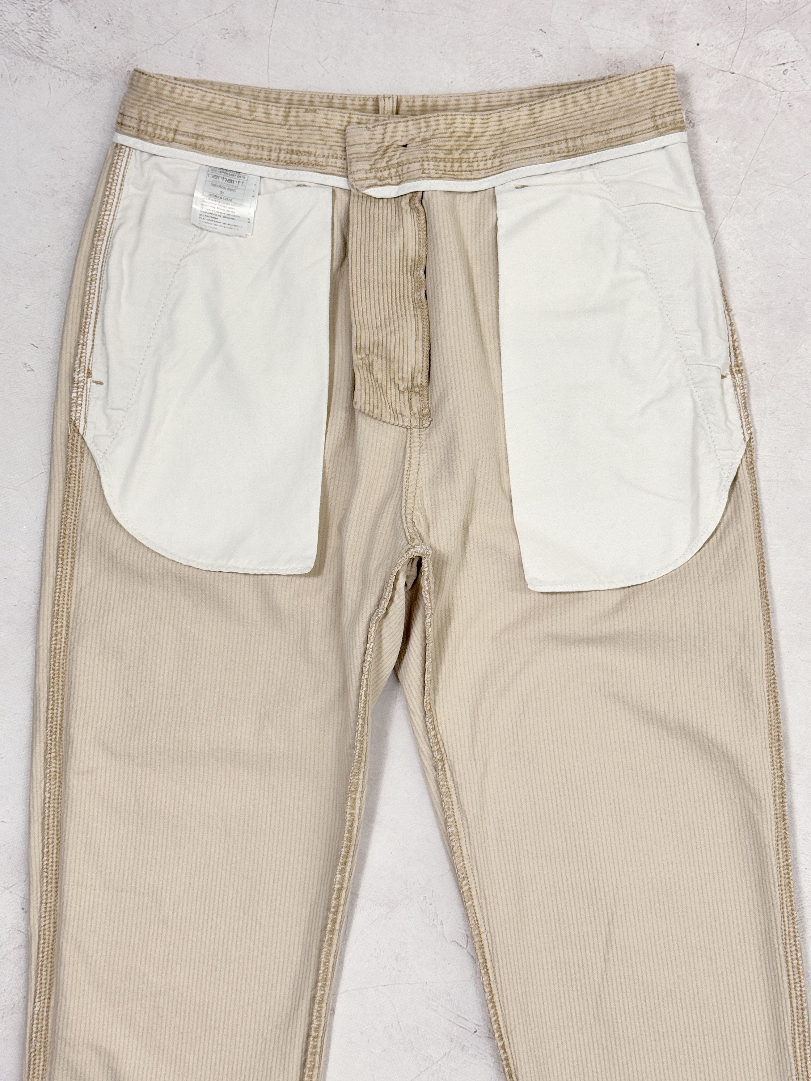 Carhartt × Carhartt Wip Carhartt Wip Corduroy Pants Menson Trousers Size US 31 - 17 Thumbnail