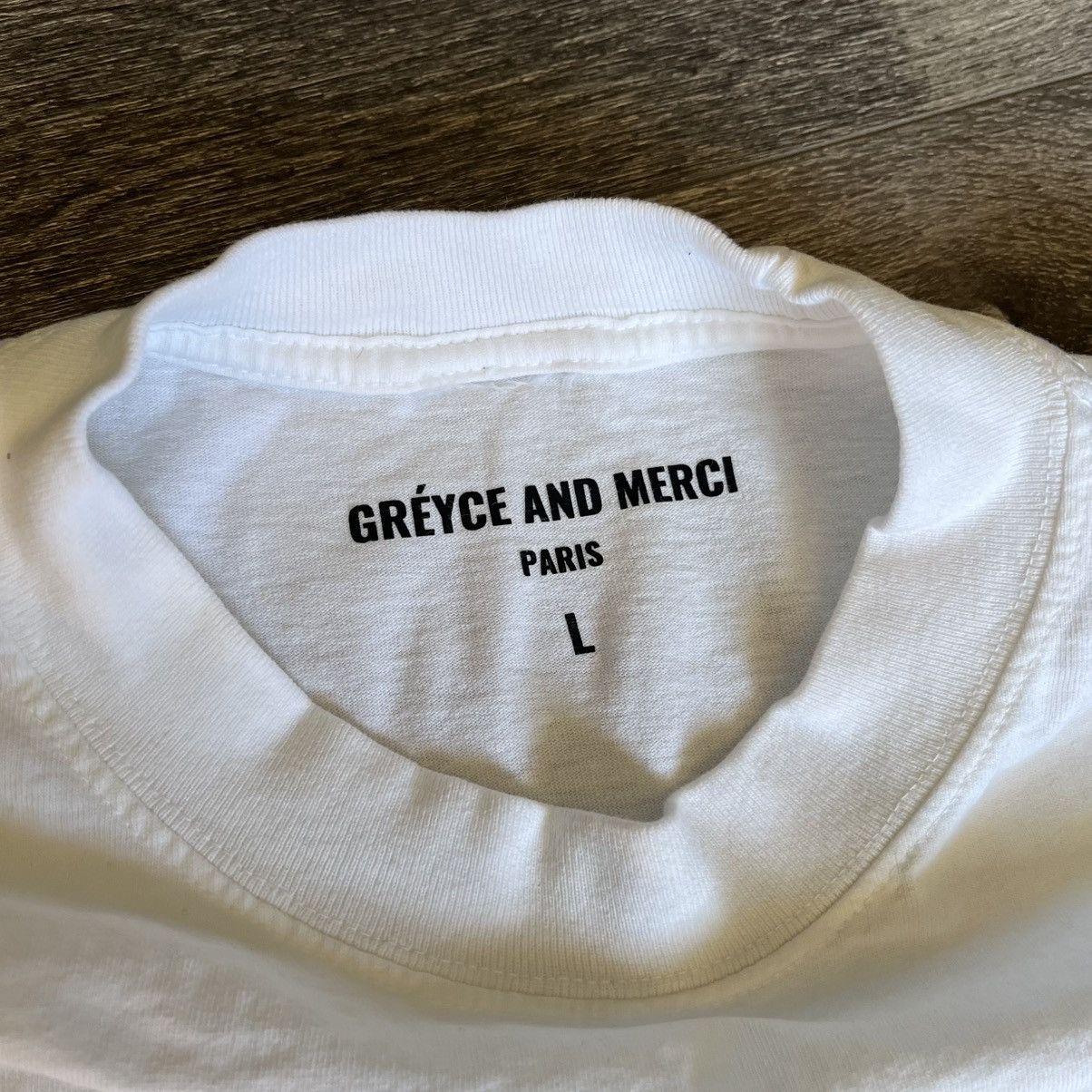 Other GRÈYCE AND MERCI CIRCLE SMALL LIFE PRIVATE MIND AT PEACE TEE Size US L / EU 52-54 / 3 - 7 Thumbnail