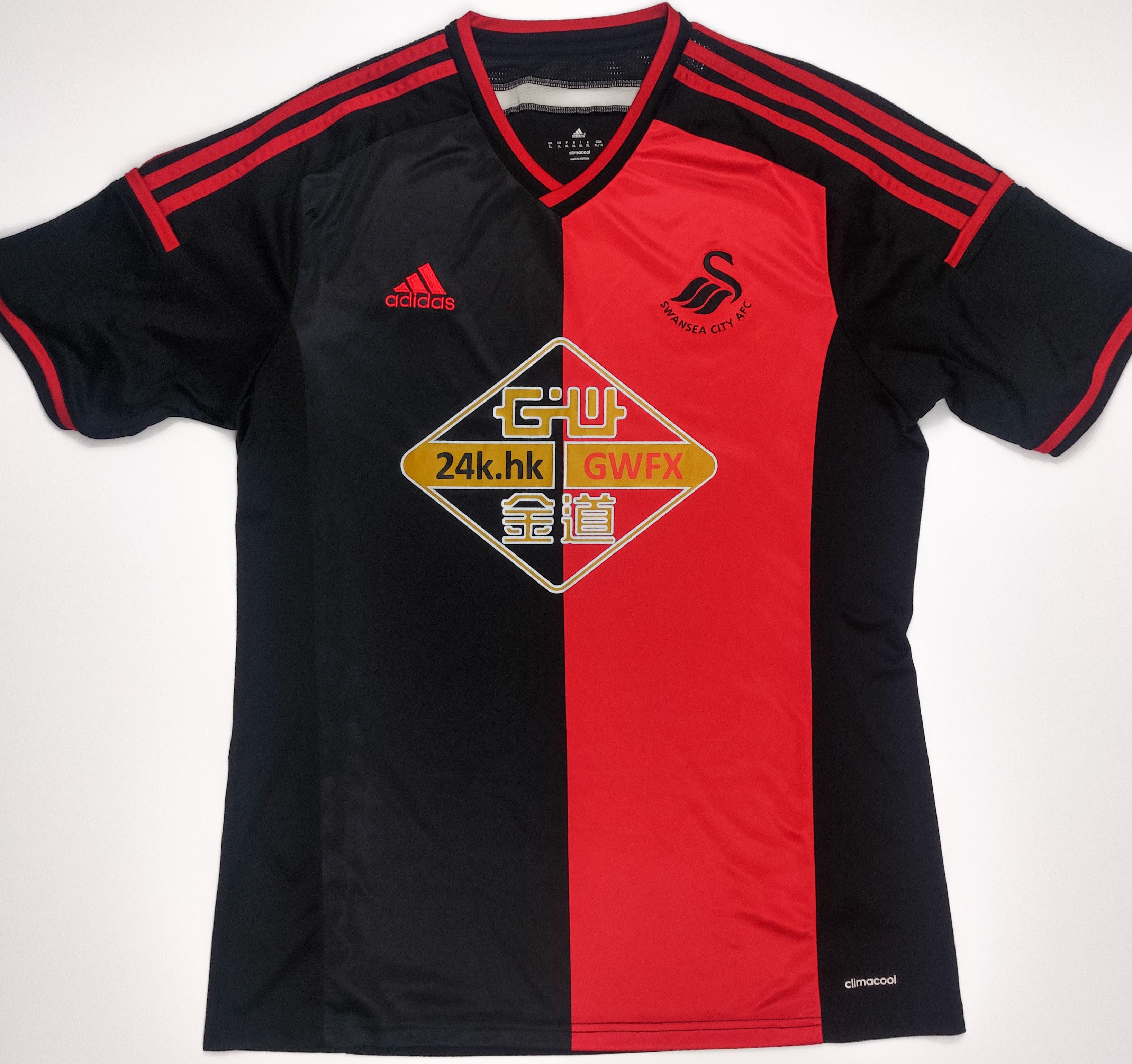 Adidas Swansea City 2014 2015 Adidas Away Shirt Kit Jersey Michu Size US XL / EU 56 / 4 - 1 Thumbnail