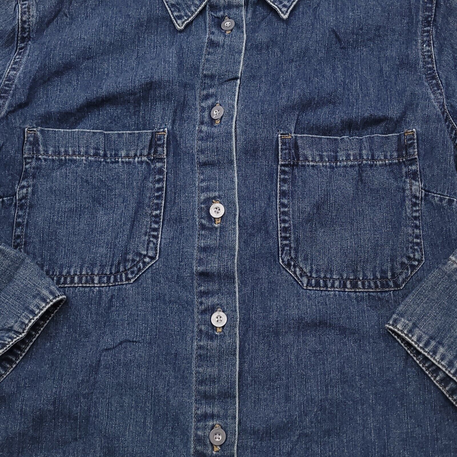 Arizona Jean Co. Arizona Jeans Co Button Up Denim Jacket Womens Size S Blue Size S / US 4 / IT 40 - 4 Thumbnail
