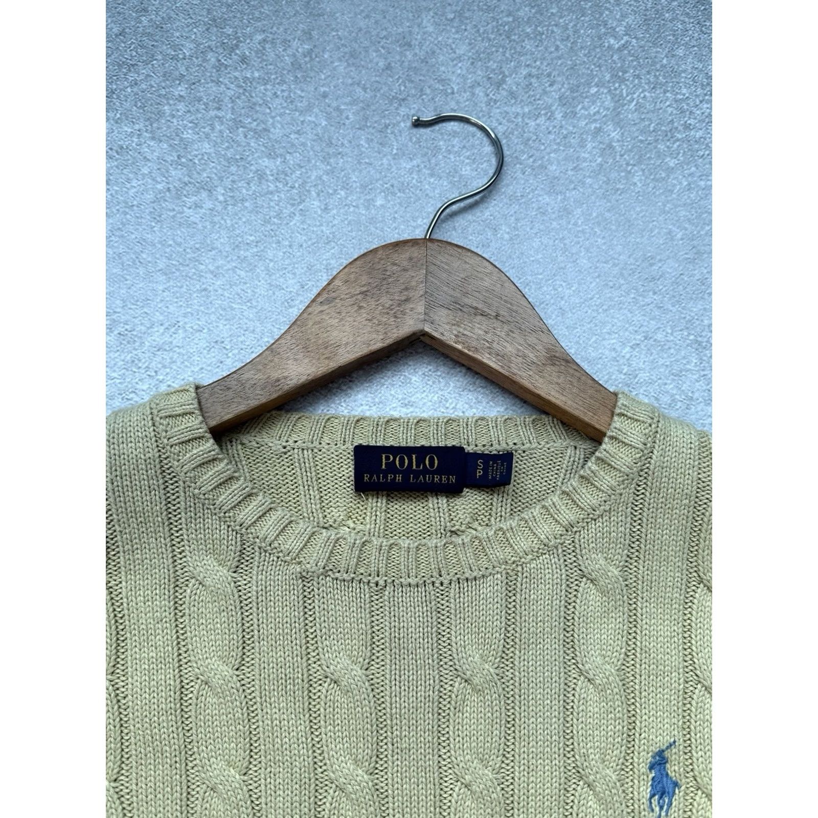 Polo Ralph Lauren Polo Ralph Lauren Sweater Crew Neck Womens Gold S Size S / US 4 / IT 40 - 6 Thumbnail