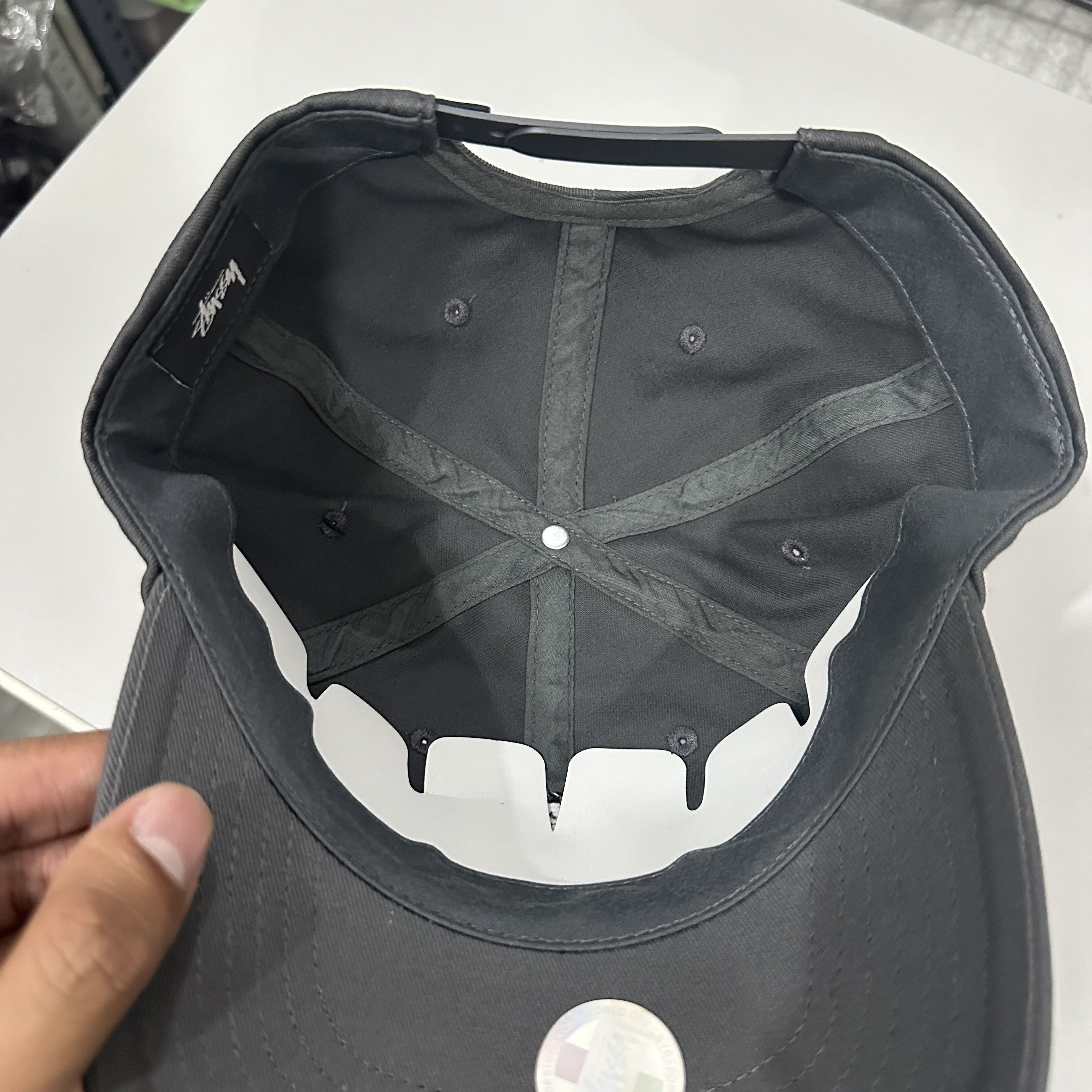 Stussy Stussy cap hat grey Size ONE SIZE - 5 Thumbnail