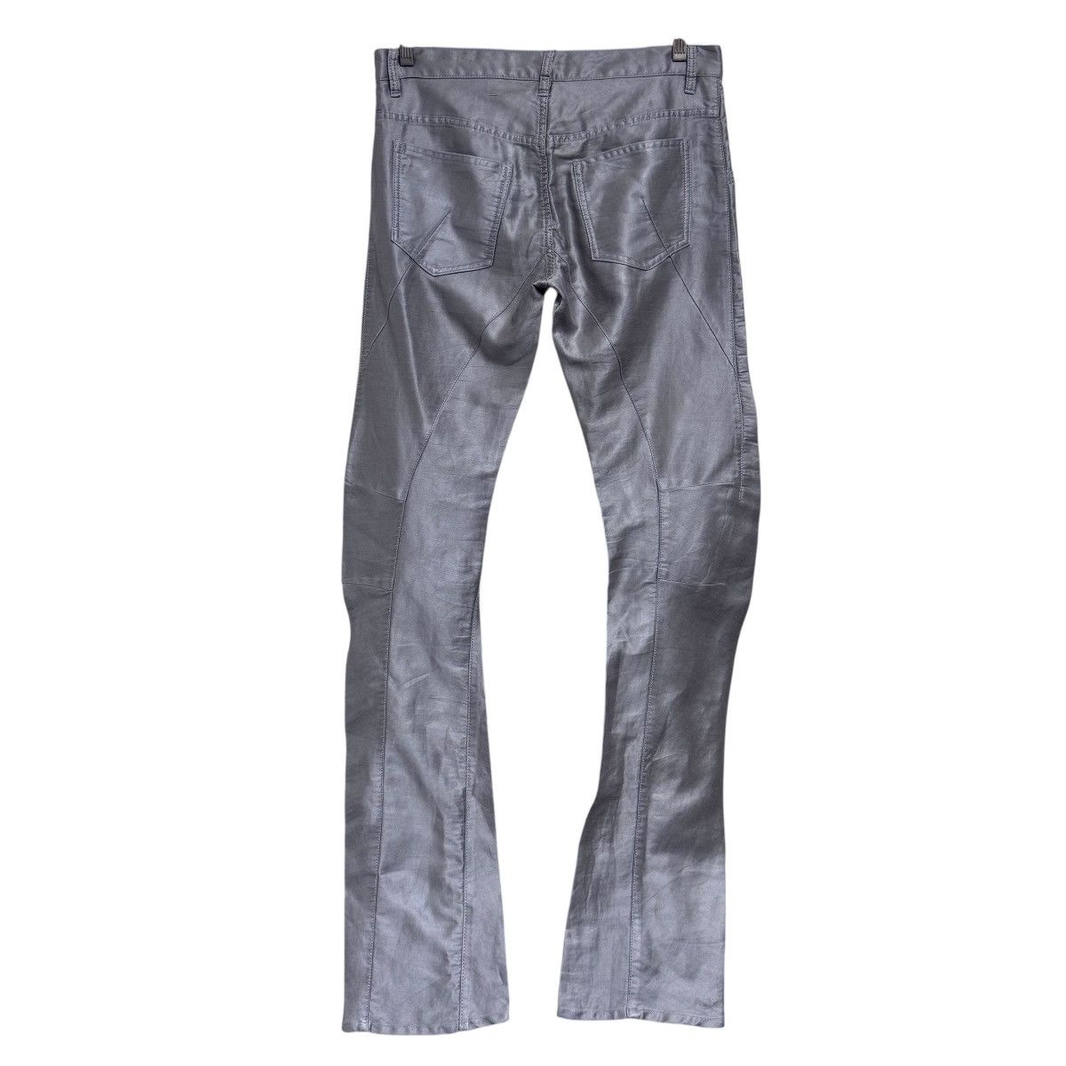 Kazuyuki Kumagai Attachment Long Leg Ramie Blend Jeans