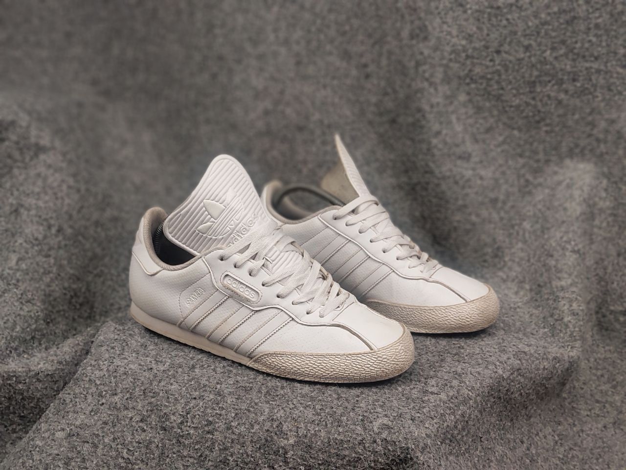 Adidas Vintage Adidas Samba Super Leather Sneakers Shoes Y2K Style Size US 10.5 / EU 43-44 - 6 Thumbnail