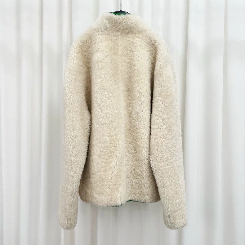 Louis Vuitton Louis Vuitton Louis Vuitton Faux Fur Jacket in Green-2506 Size XL / US 12-14 / IT 48-50 - 2 Thumbnail