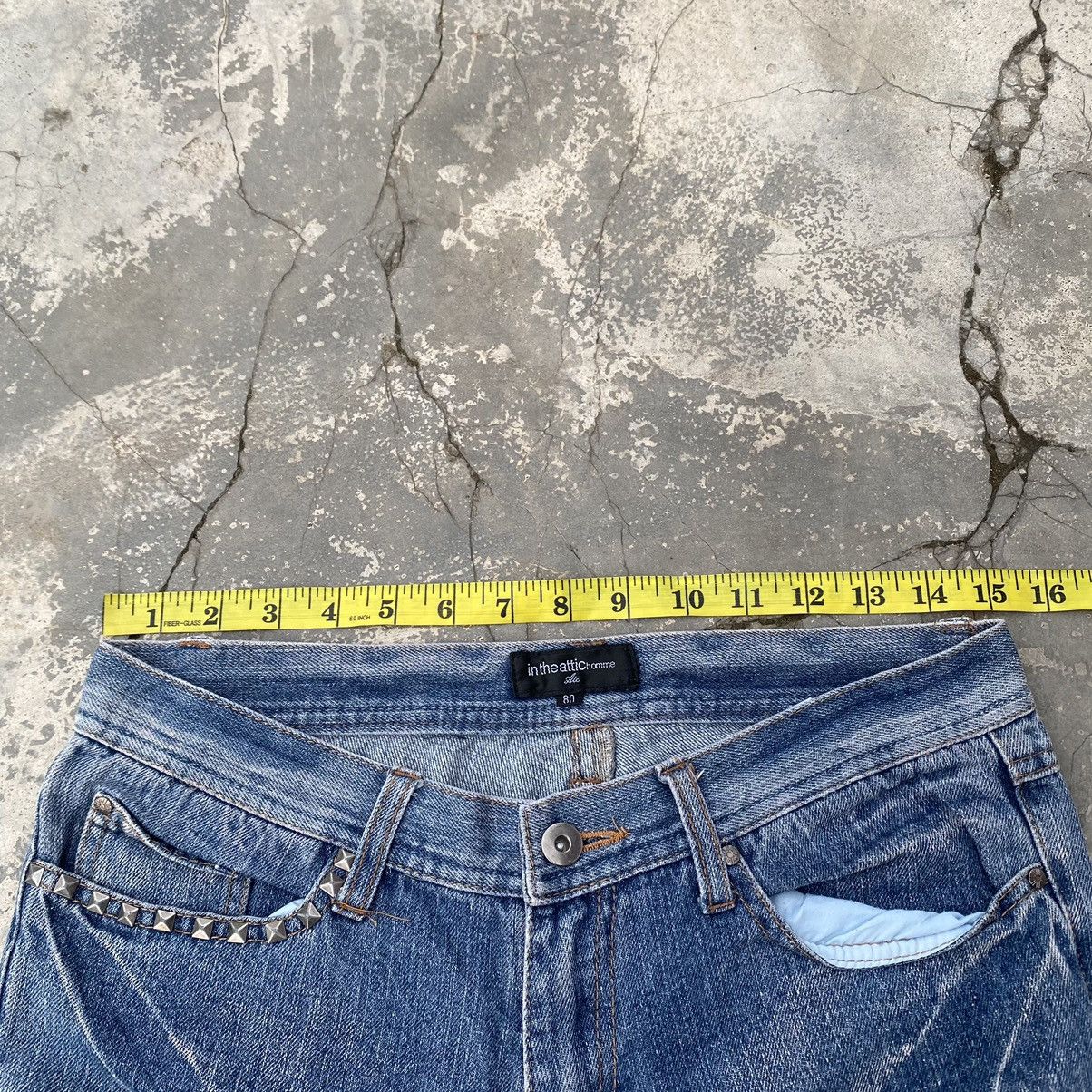 14th Addiction IN THE ATTIC Studded Punk Jeans Size US 30 / EU 46 - 11 Thumbnail