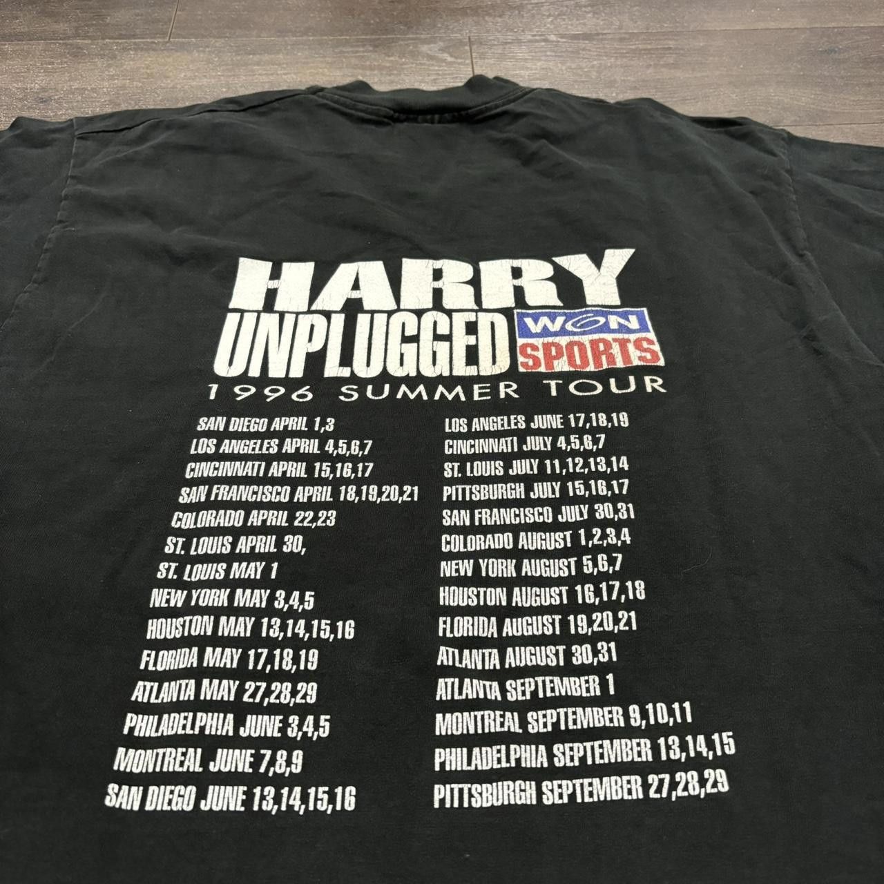 Fruit Of The Loom Vintage harry caray unplugged summer tour t shirt 96 L Size US L / EU 52-54 / 3 - 4 Thumbnail