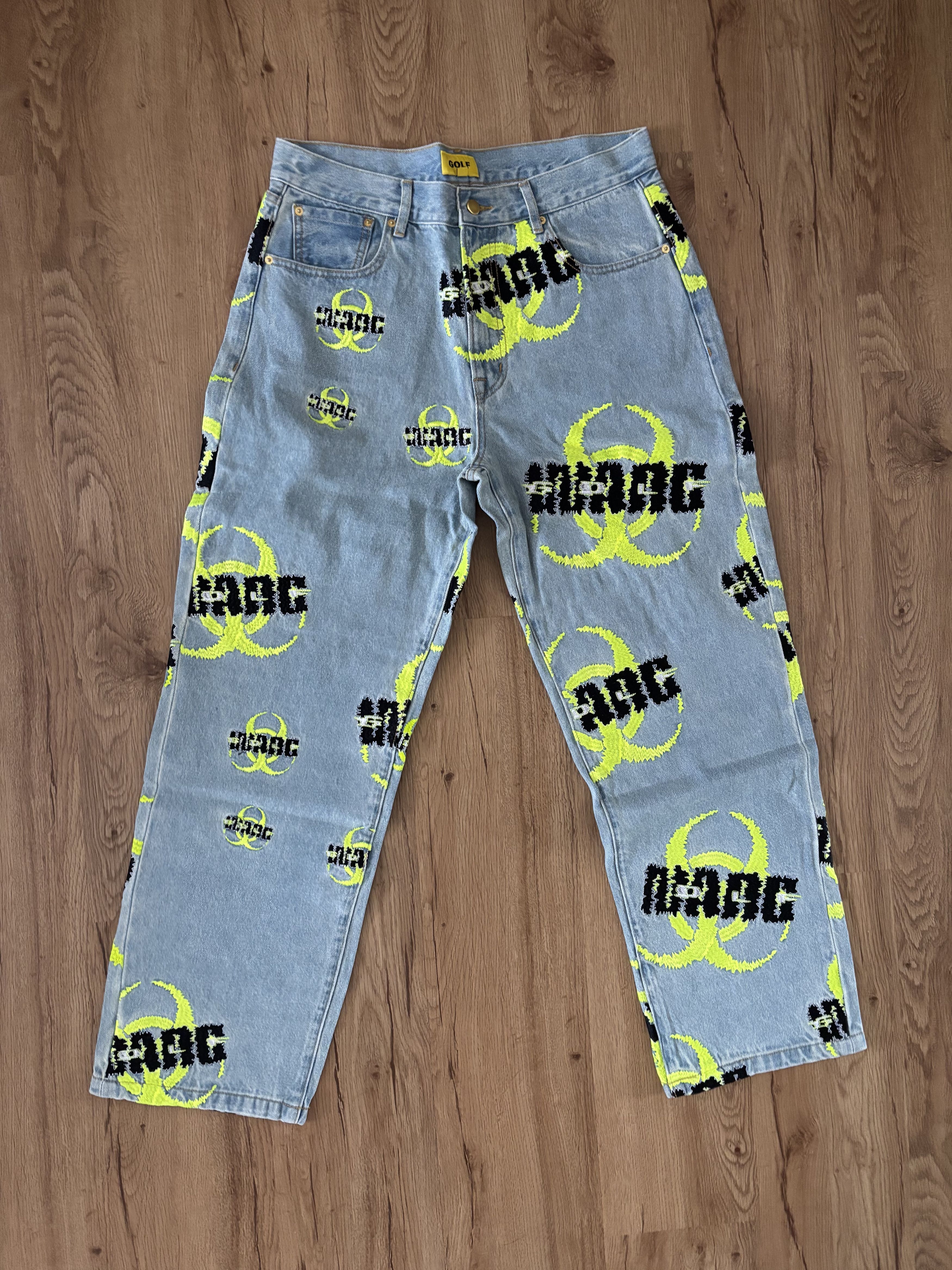 Golf Wang Golf Wang Biohazard Jeans Size US 34 / EU 50 - 1 Thumbnail