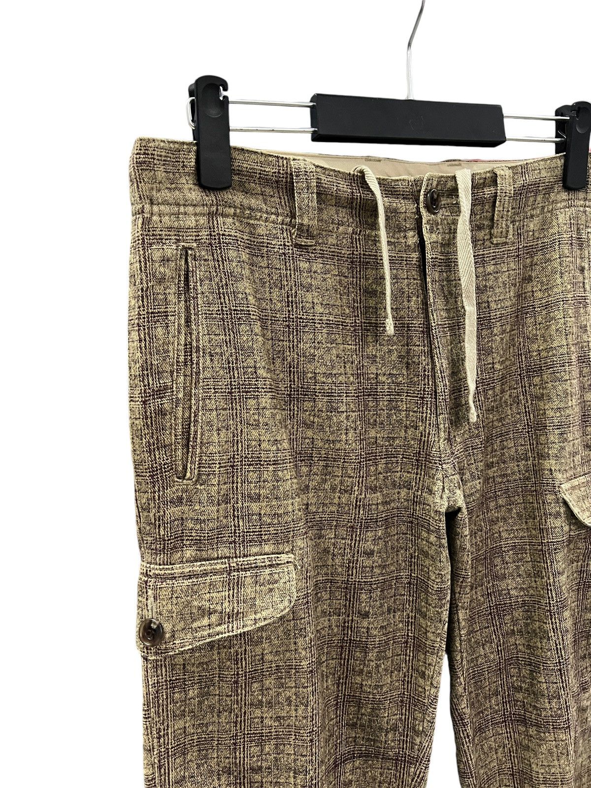 Japanese Brand × Journal Standard Journal Standard 🇯🇵 Plaid Cargo Pants Size US 33 - 3 Thumbnail