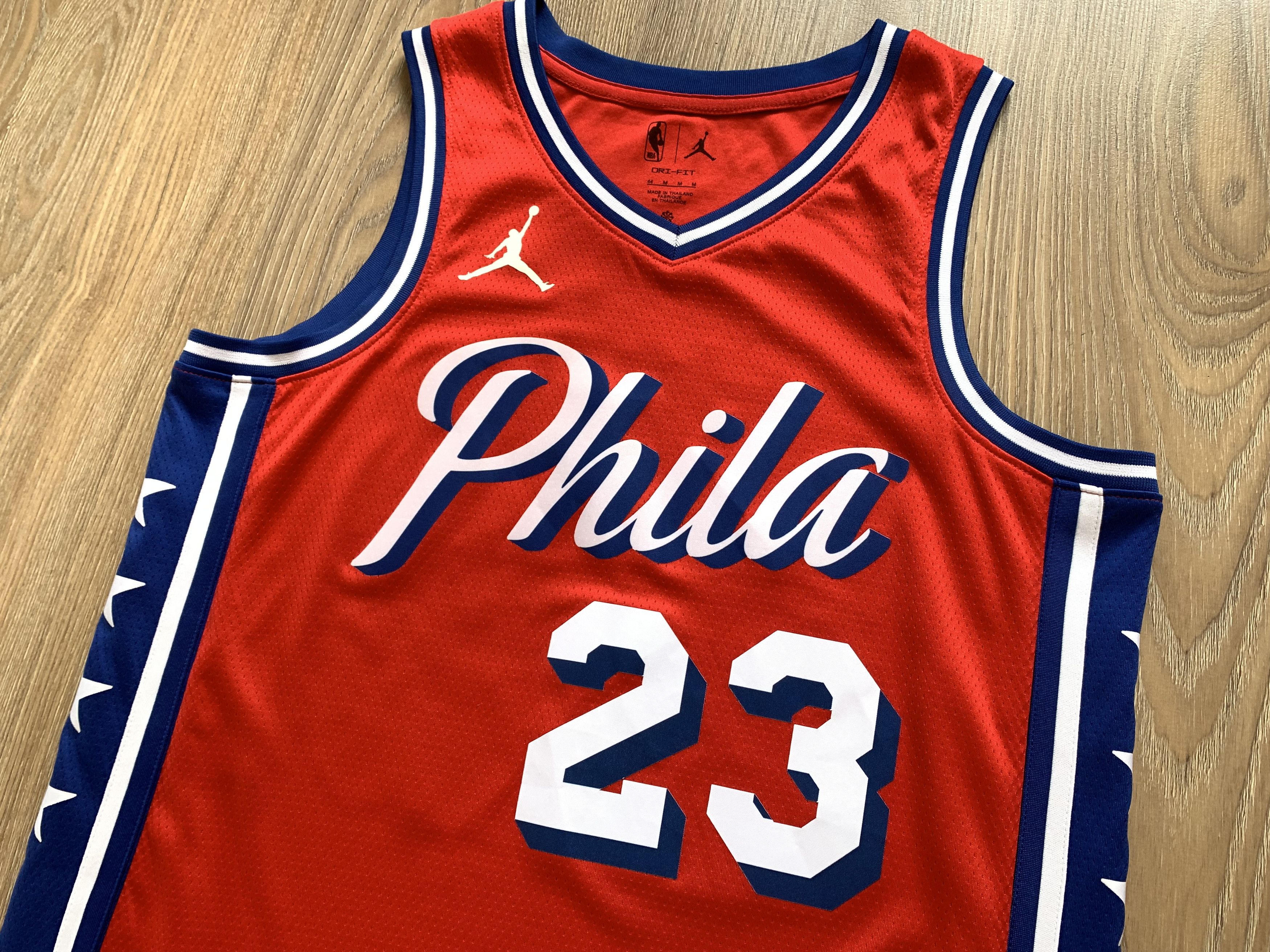 Jordan Brand × NBA NBA Jordan Brand Philadelphia 76ers Sodsy #23 Jersey Size US M / EU 48-50 / 2 - 2 Thumbnail