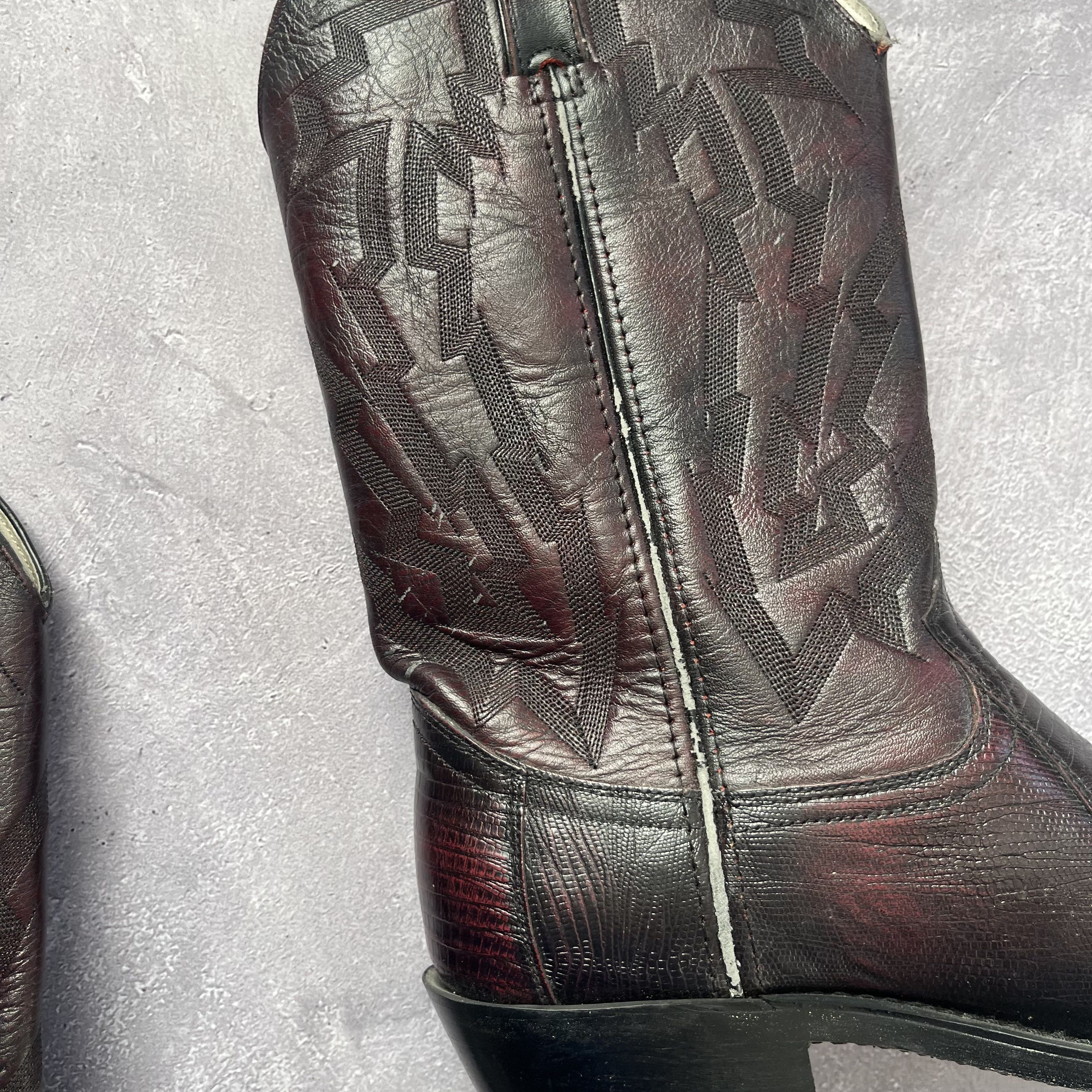 Durango Durango Brown Leather Cowboy Western Boots Mens Size 8 D Size US 8 / EU 41 - 6 Thumbnail
