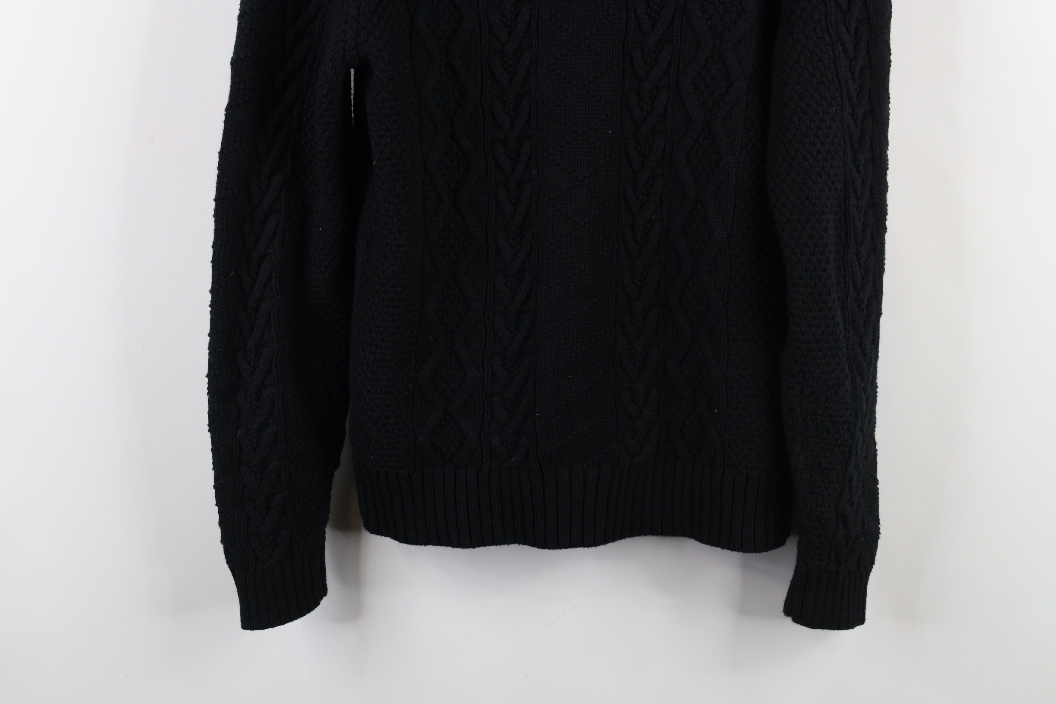 Ralph Lauren × Vintage Vintage 90s Ralph Lauren Knit Clasp Hook Button Sweater Size L / US 10 / IT 46 - 10 Thumbnail