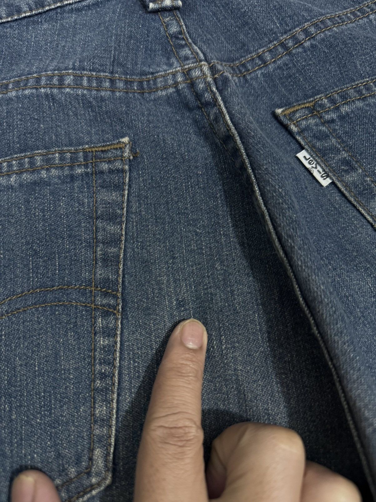 Levi's Vintage Clothing Vintage levis 517 loose fit j22 button jeans Size US 31 - 3 Thumbnail