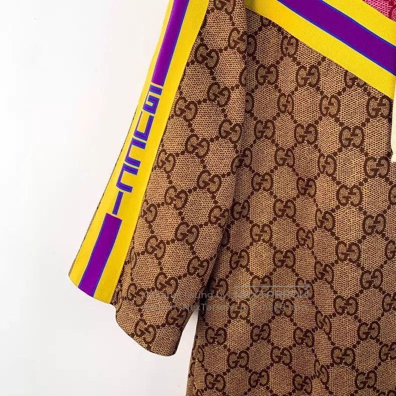 Gucci Gucci Colour block striped logo jacquard full print hooded Size S / US 4 / IT 40 - 4 Thumbnail