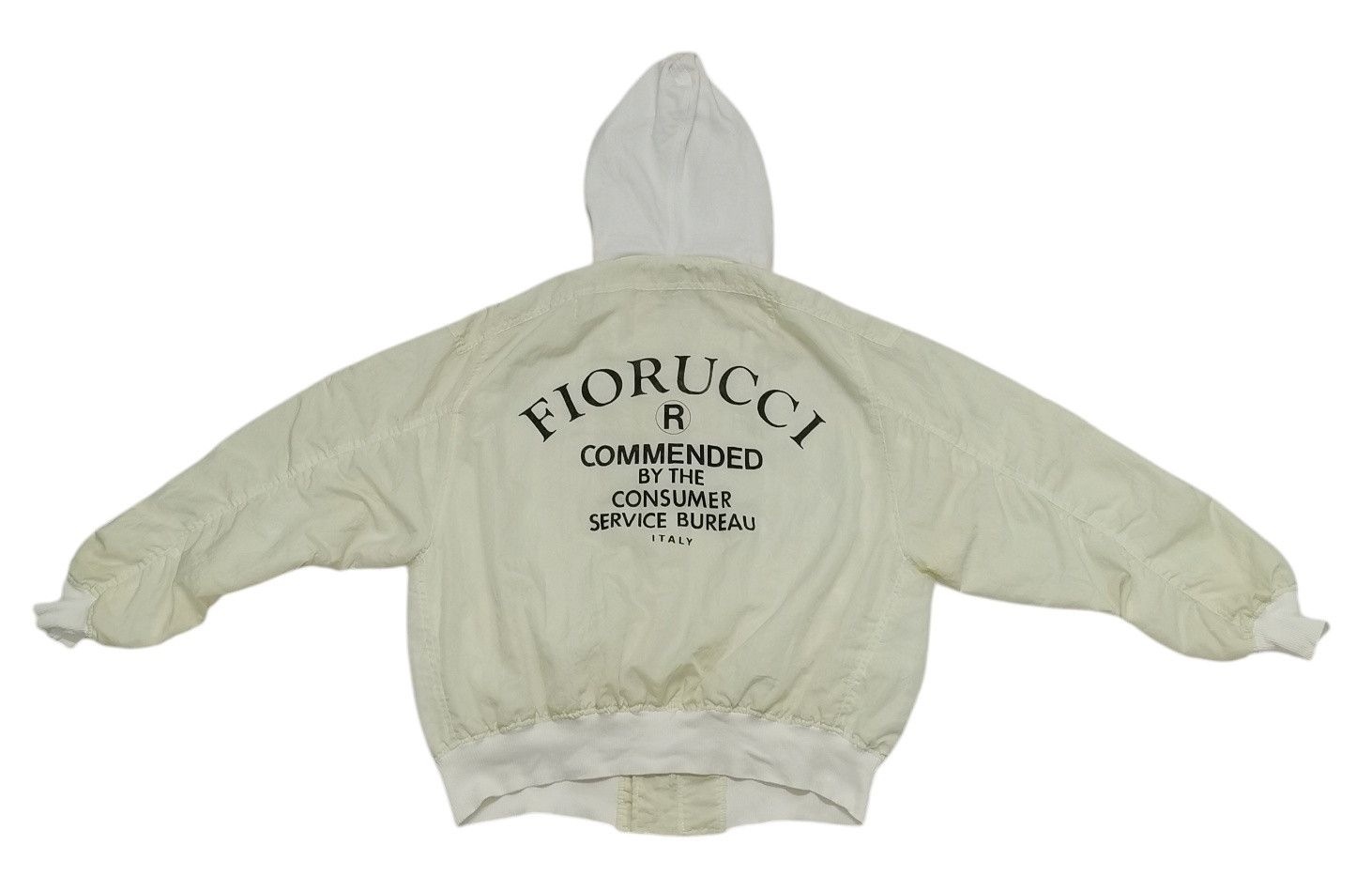 Fiorucci Fiorucci Big Logo Hoodie Bomber Jacket Size US L / EU 52-54 / 3 - 3 Thumbnail