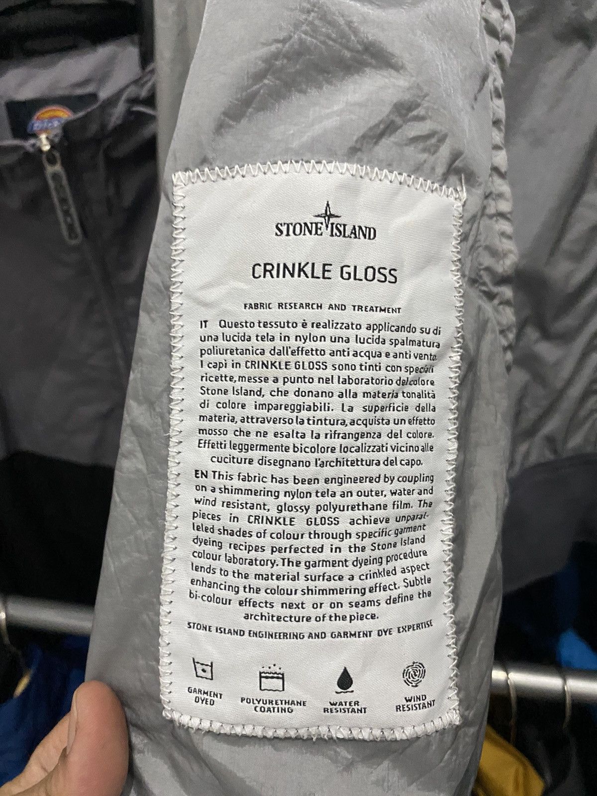 Stone Island Stone island crinkle gloss Size US XL / EU 56 / 4 - 4 Thumbnail