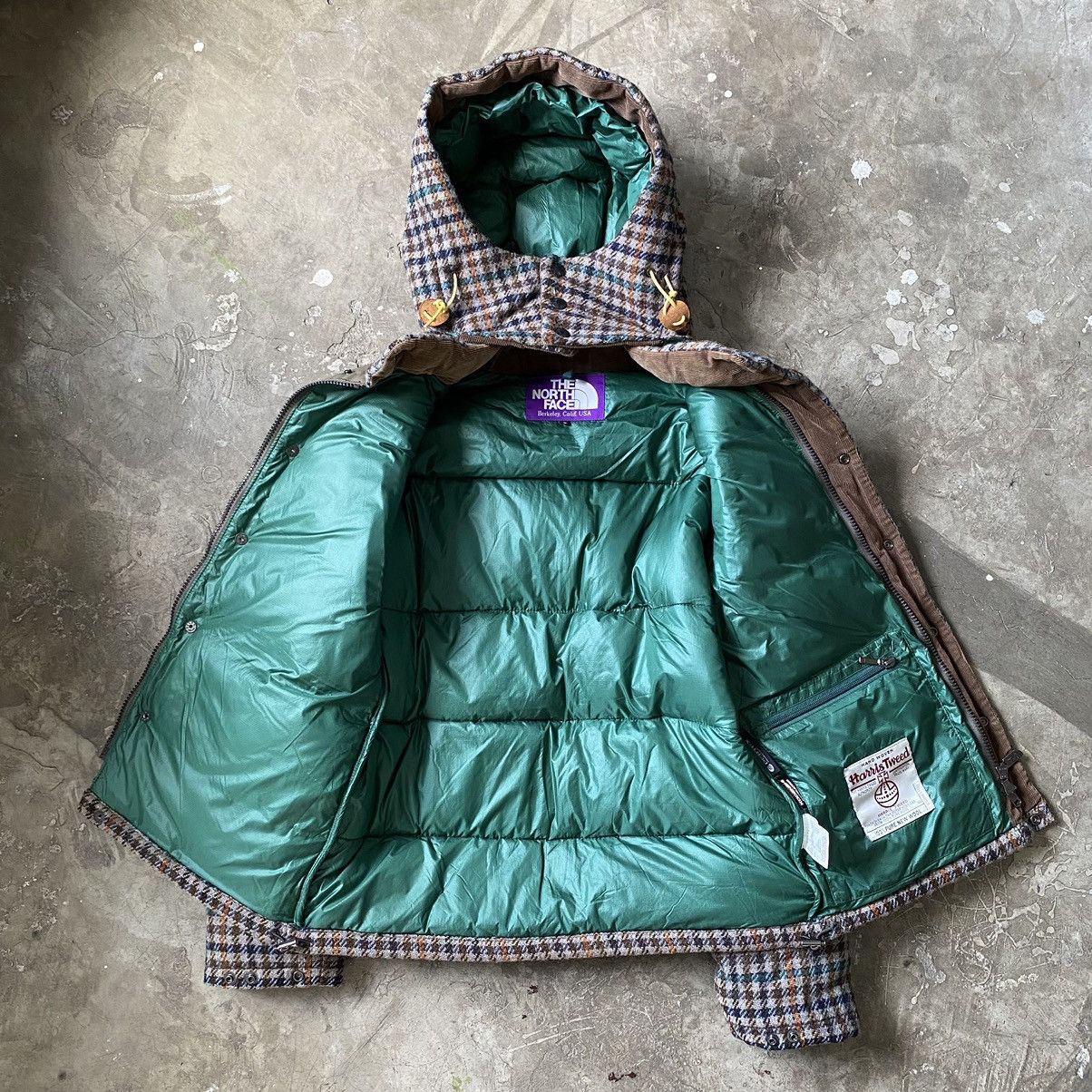 Harris Tweed Nanamica - TNF - Harris Tweed - FW 12 Down Parka Jacket Size US S / EU 44-46 / 1 - 2 Thumbnail