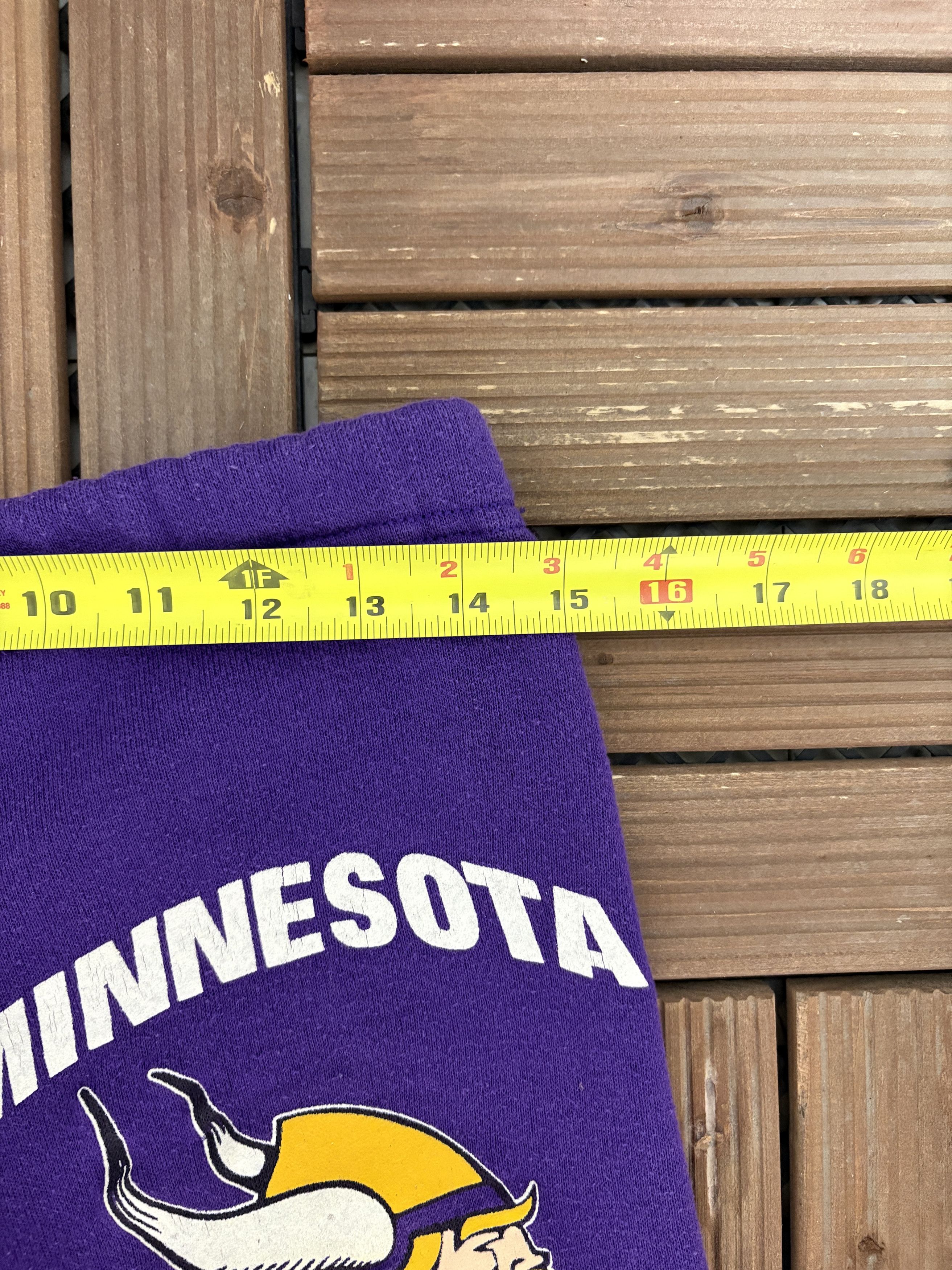 Vintage Minnesota Vikings Graphic Vintage Sweat Pants Size 30" / US 8 / IT 44 - 6 Thumbnail