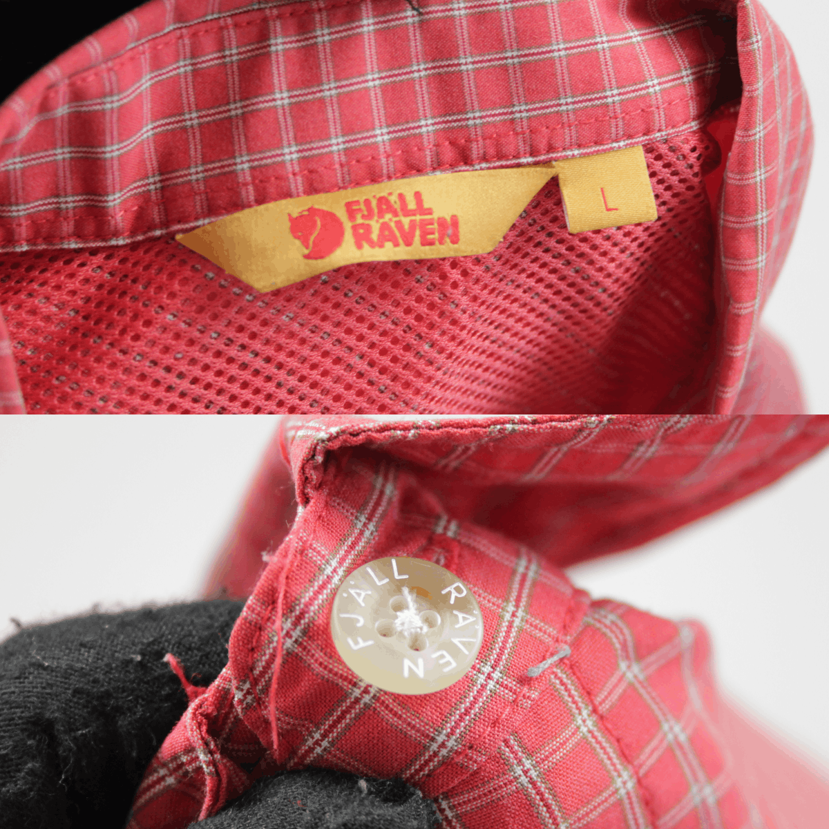 Fjallraven Plaid Svante Seersucker Trekking SS Shirt Size US L / EU 52-54 / 3 - 8 Thumbnail