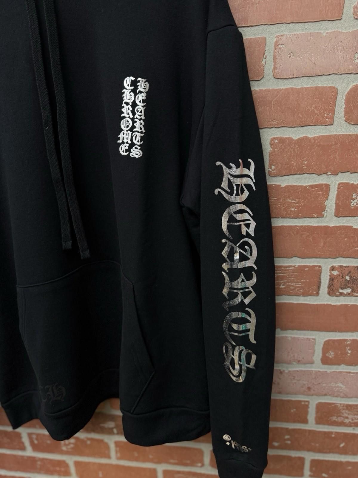 Chrome Hearts L - Authentic Chrome Hearts Black Silver Hoodie (NEW) Size US L / EU 52-54 / 3 - 7 Thumbnail