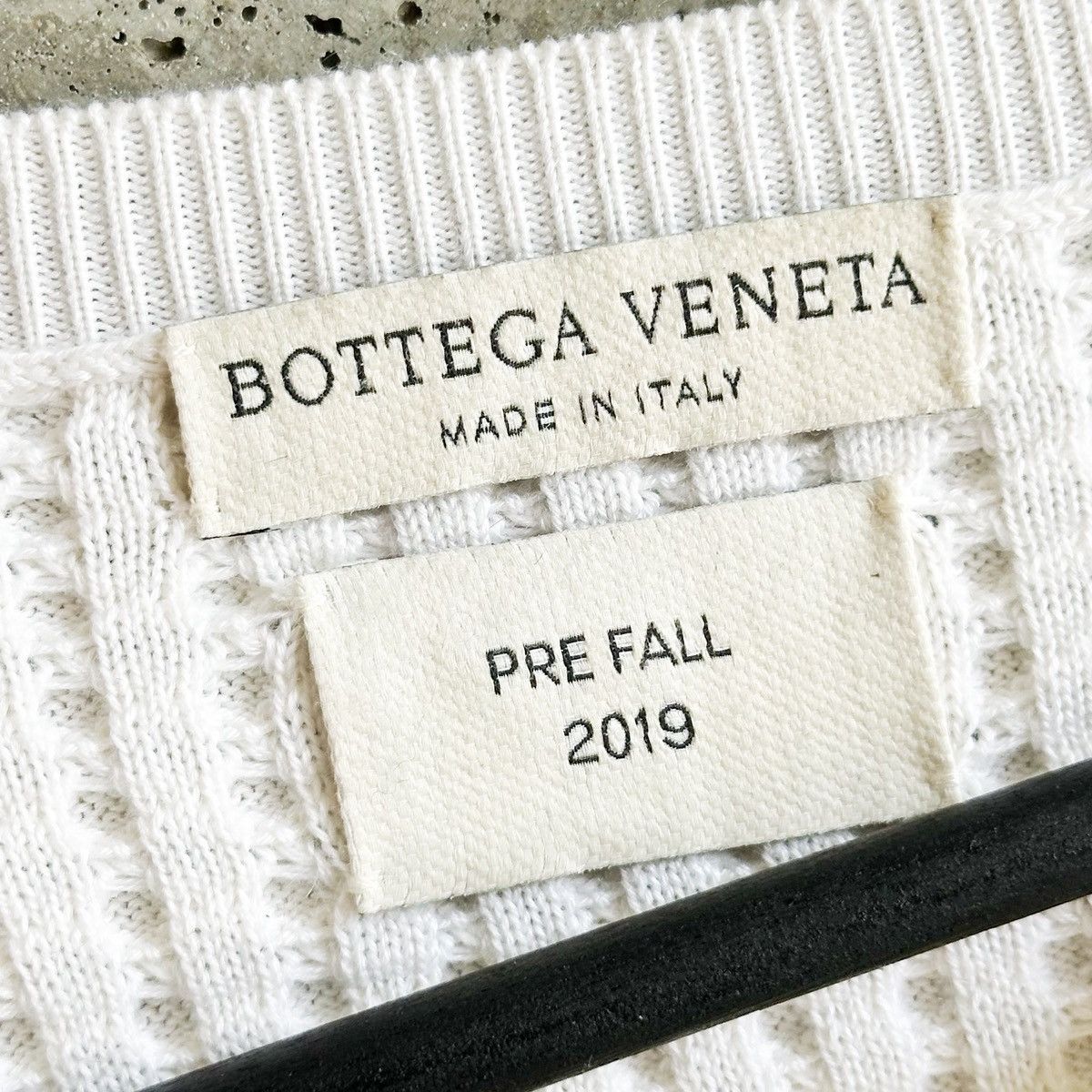 Bottega Veneta Waffle Knit Thermal Longsleeve Shirt Size US L / EU 52-54 / 3 - 5 Thumbnail