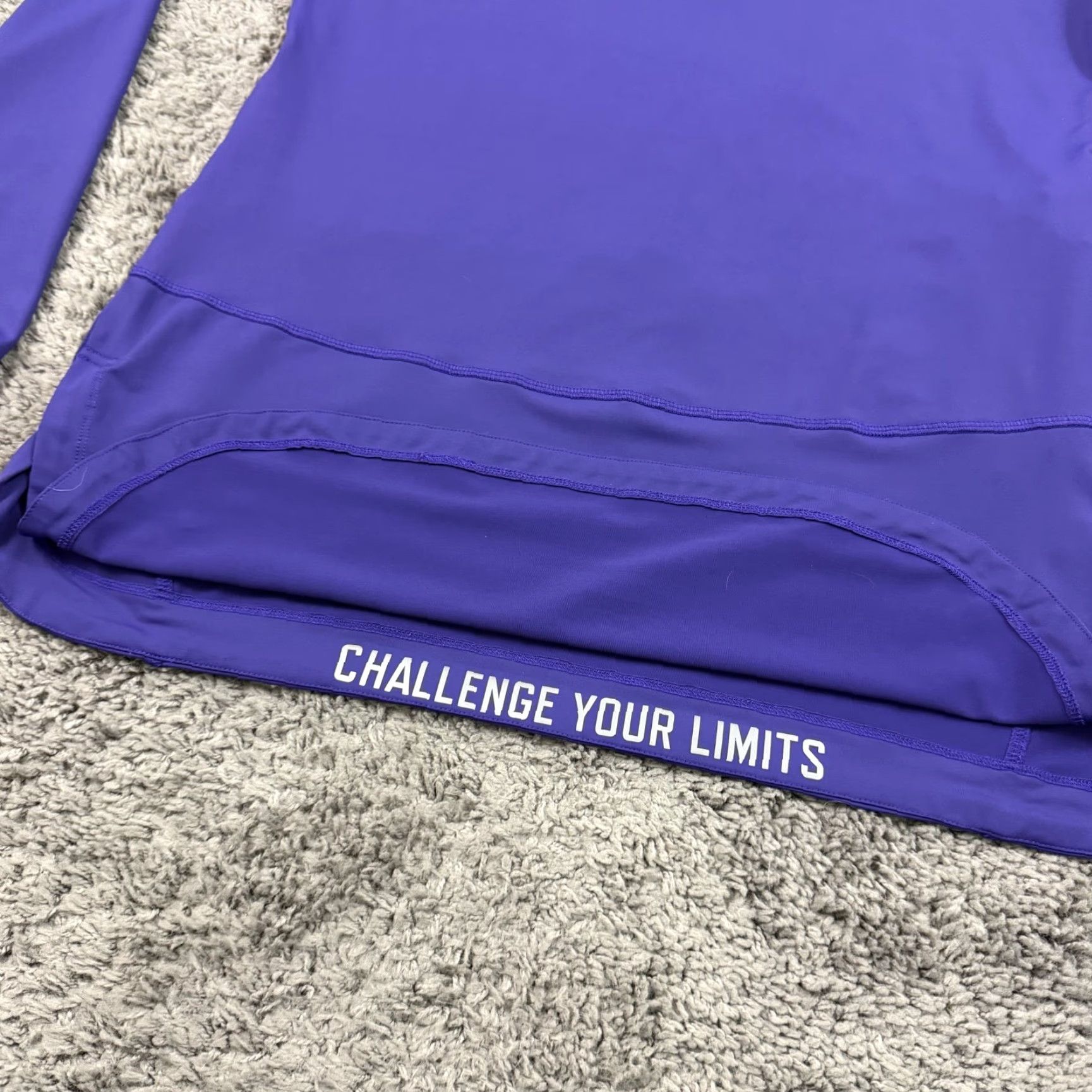 Vintage Veil Shirt Womens M Purple 1/4 Zip Pullover Stretch Breathable Casual Activewear Running & Jogging"} Size M / US 6-8 / IT 42-44 - 7 Thumbnail