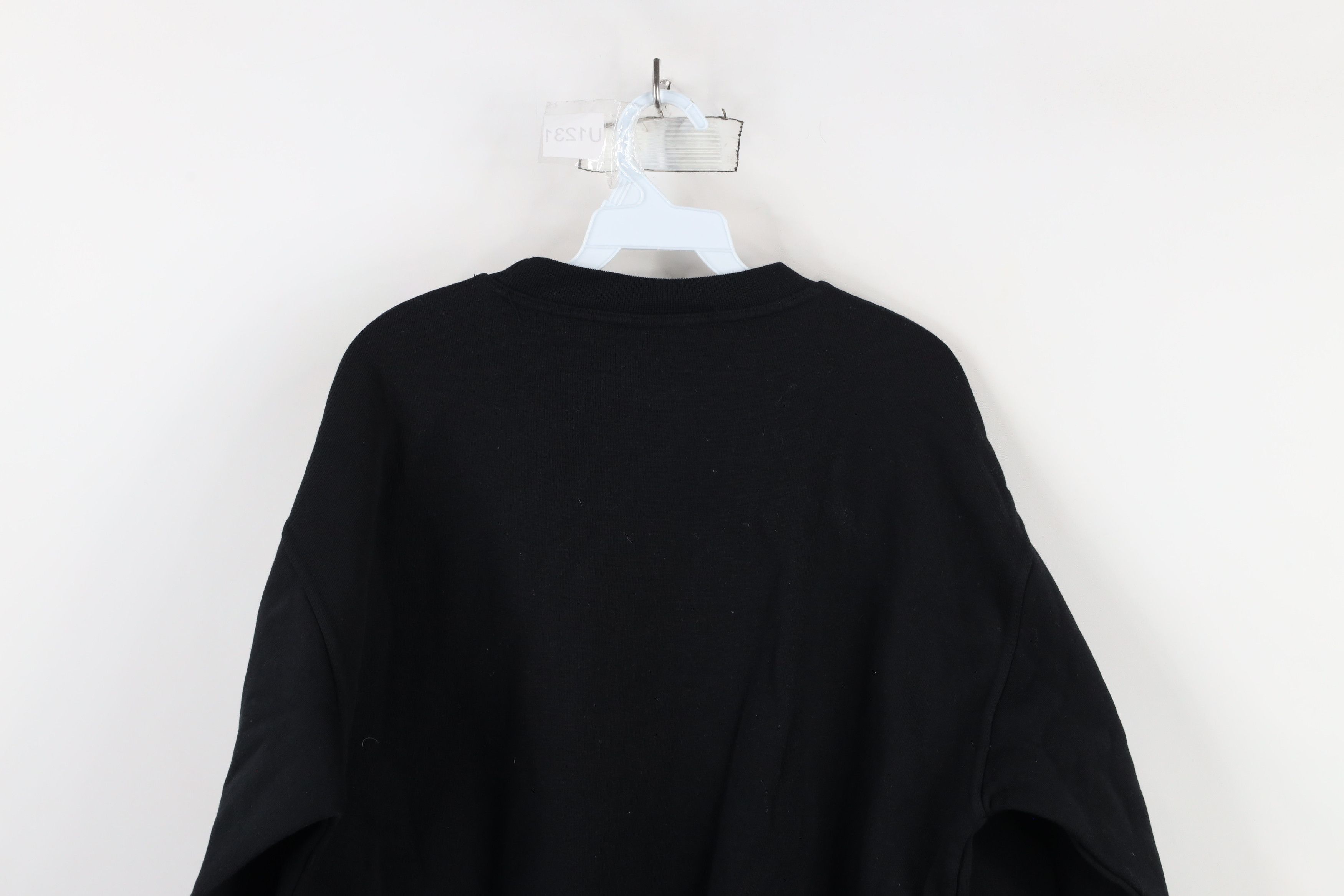 Vintage Vintage 90s Streetwear Vienna Austria Crest Sweatshirt Black Size US XL / EU 56 / 4 - 12 Thumbnail
