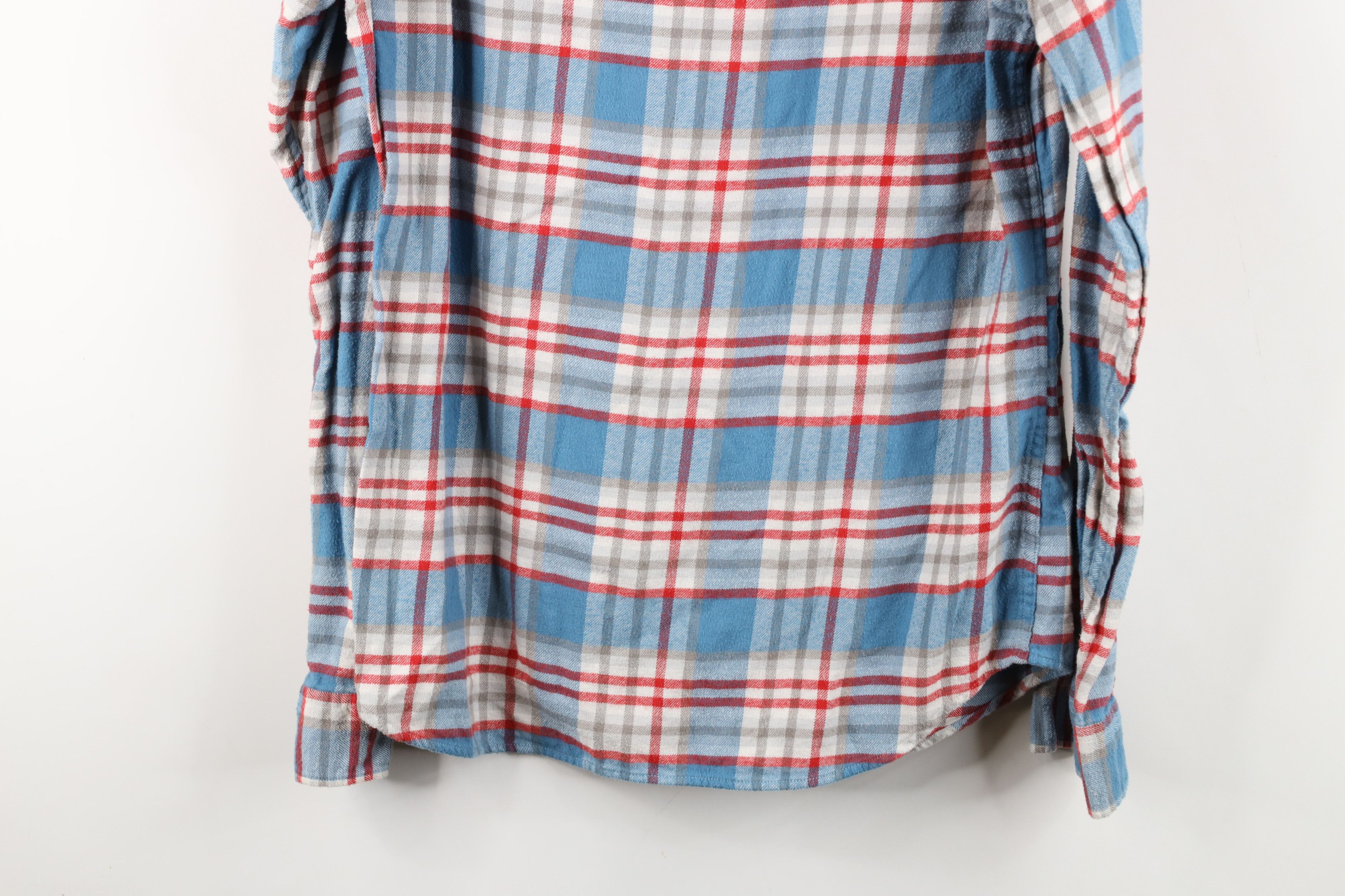 J.Crew × Vintage Vintage J Crew Long Sleeve Collared Button Shirt Plaid Size US M / EU 48-50 / 2 - 12 Thumbnail
