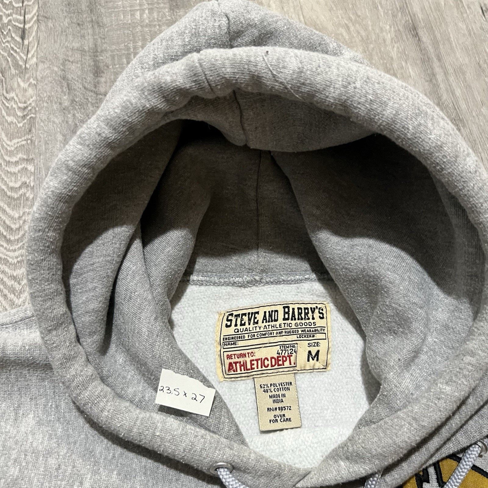 Steve And Barrys University Of Missouri Tigers College Reverse Weave Hoodie Size US M / EU 48-50 / 2 - 5 Thumbnail