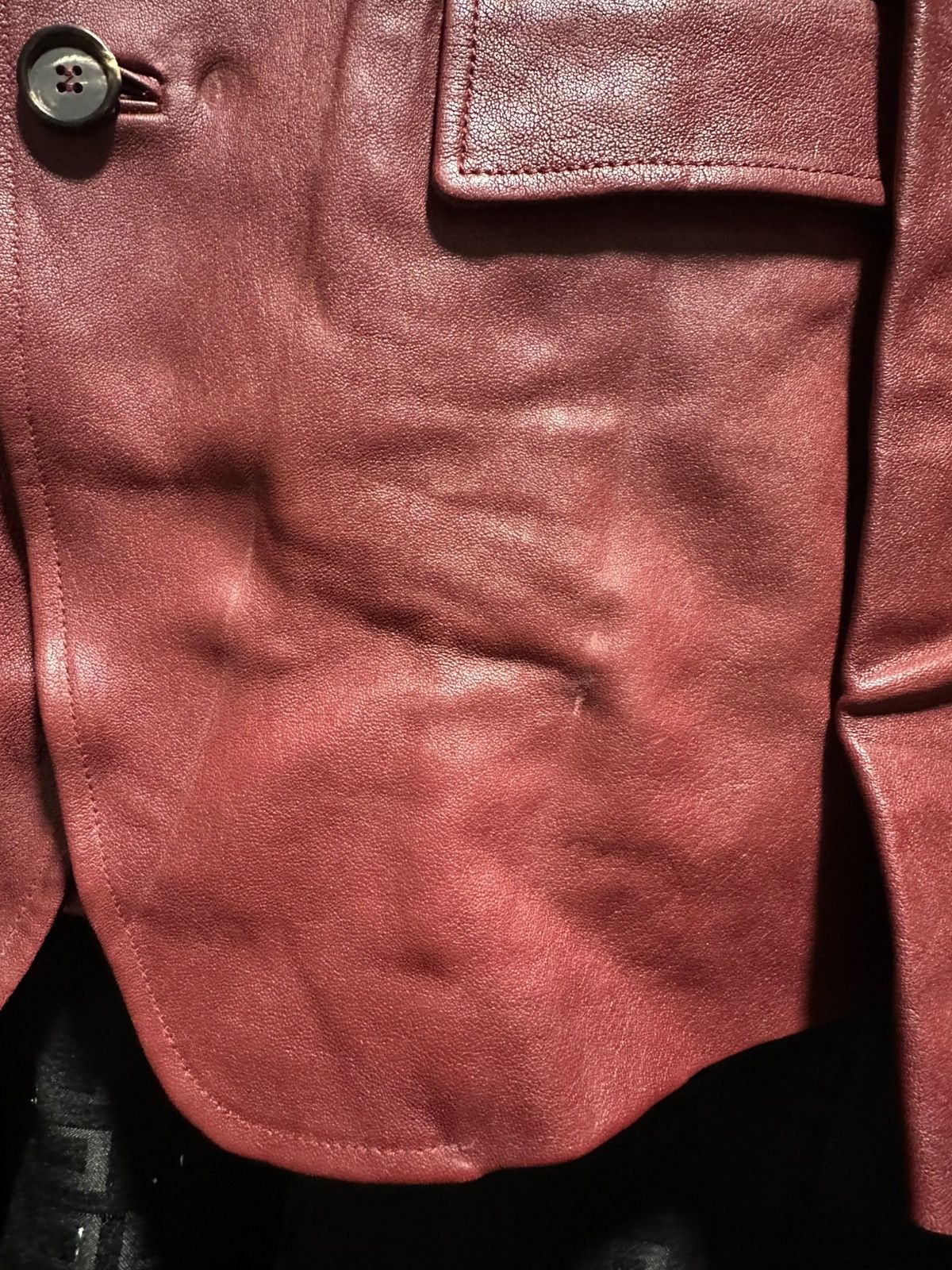 Alexander McQueen Alexan mcqueen leather blazer jacket Size 48L - 7 Thumbnail