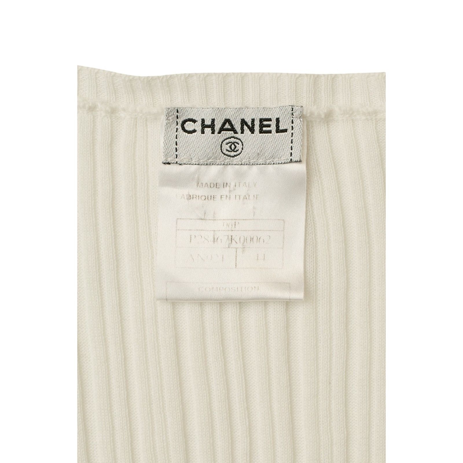Chanel F/W 1996 White Top Size M / US 6-8 / IT 42-44 - 4 Thumbnail