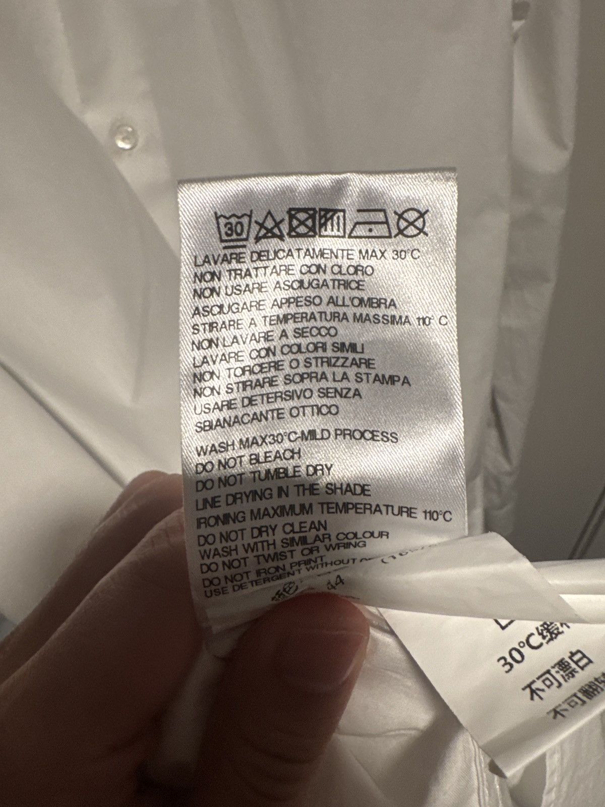 Raf Simons Raf Simosn KA.M Back Print Shirt Size US S / EU 44-46 / 1 - 5 Thumbnail
