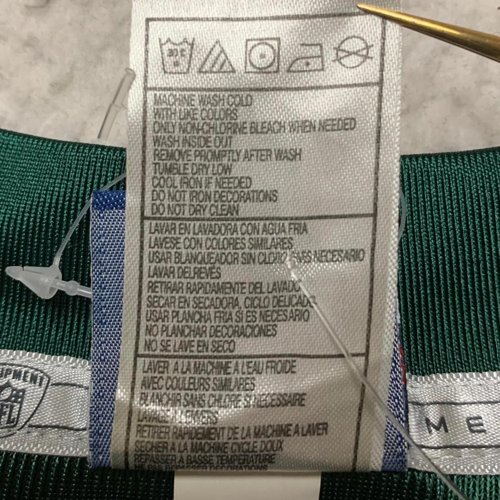 Reebok Reebok New York Jets Mark Sanchez #6 Jersey Sz 58 NFL Size US M / EU 48-50 / 2 - 6 Thumbnail