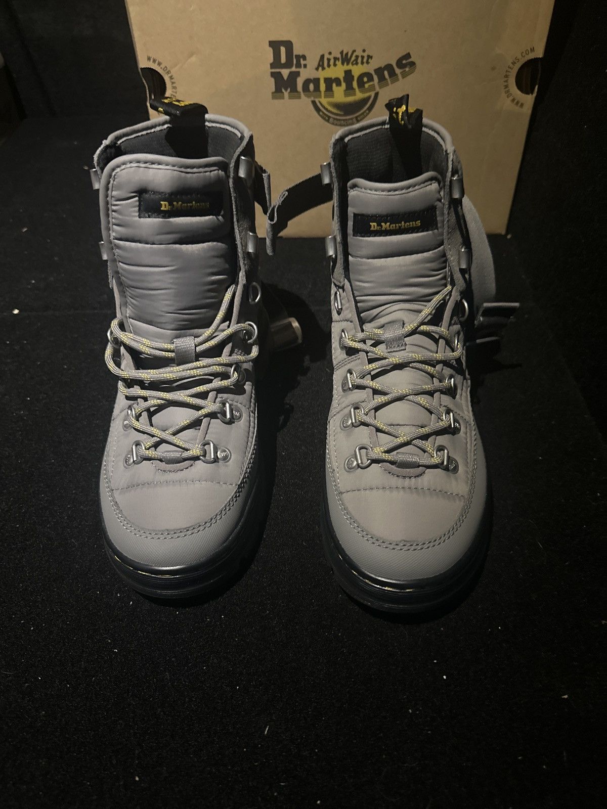 Dr. Martens Dr. Martens Combs Tech Padded Boots Nickel Grey / EU 39) Size US 7 / EU 40 - 1 Thumbnail