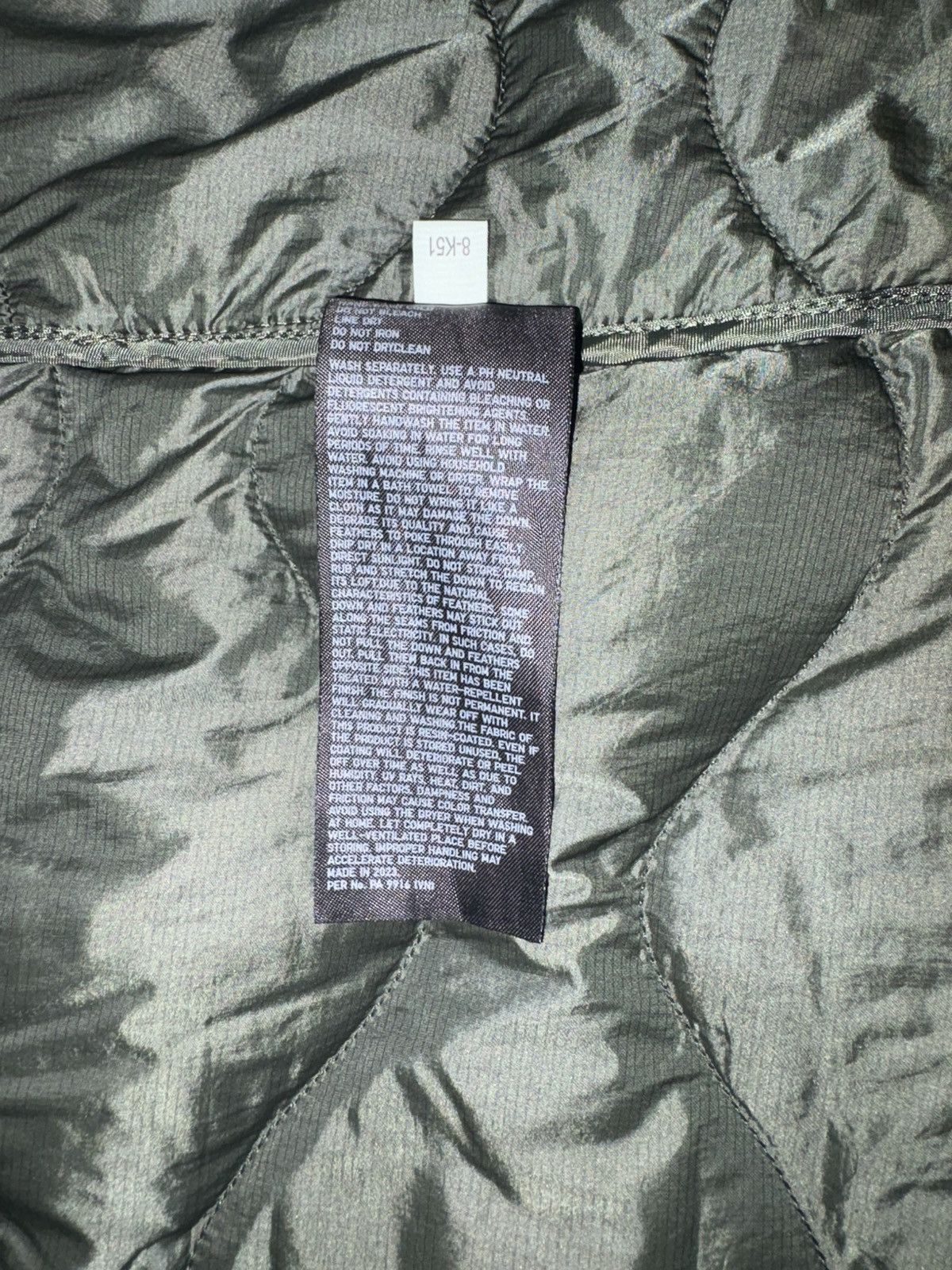 Uniqlo × White Mountaineering White Mountaineering x Uniqlo Mens XL Green Down Jacket Size US XL / EU 56 / 4 - 4 Thumbnail