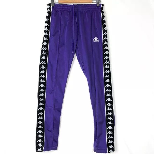 Kappa Purple Black Kappa Track Pants Grailed