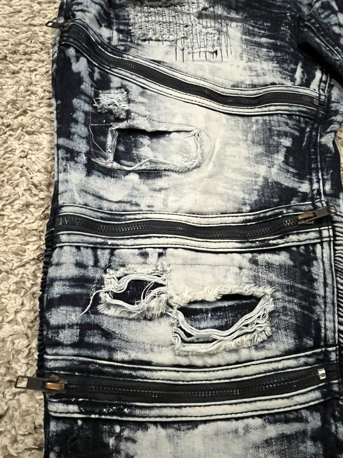 Smoke Rise Undercover Smoke Rise Distressed Boro Punk Jeans Size US 40 / EU 56 - 4 Thumbnail