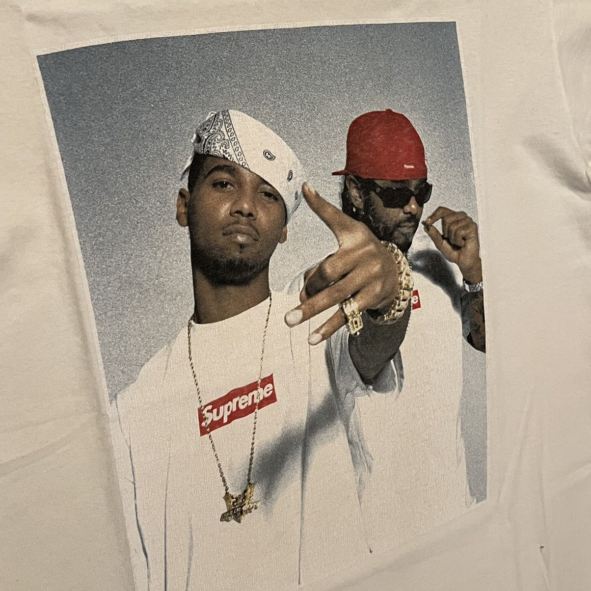 Supreme Supreme Photo Tee Dipset Jim Jones Juelz Santana photo tee Size US L / EU 52-54 / 3 - 10 Thumbnail