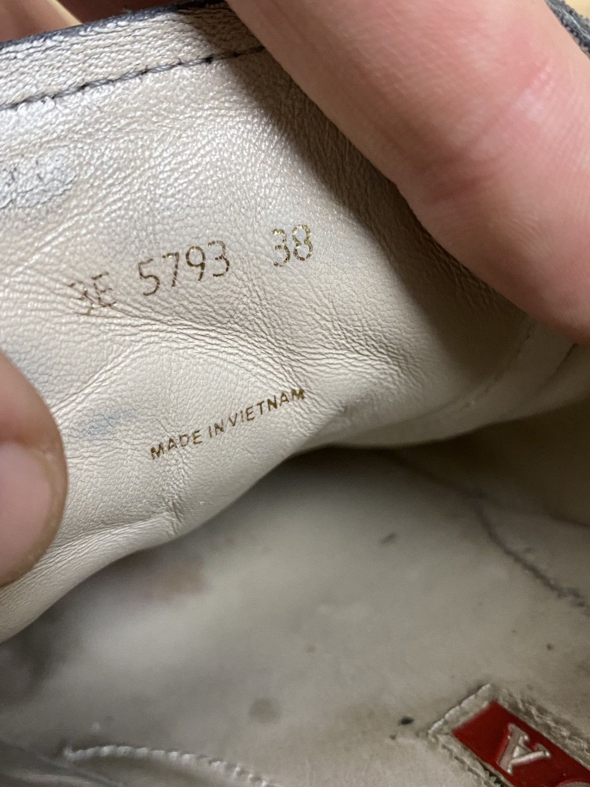 Prada Prada Sport Grey Suede Watch Style Sneakers EU 38 Size US 6.5 / EU 39-40 - 8 Thumbnail