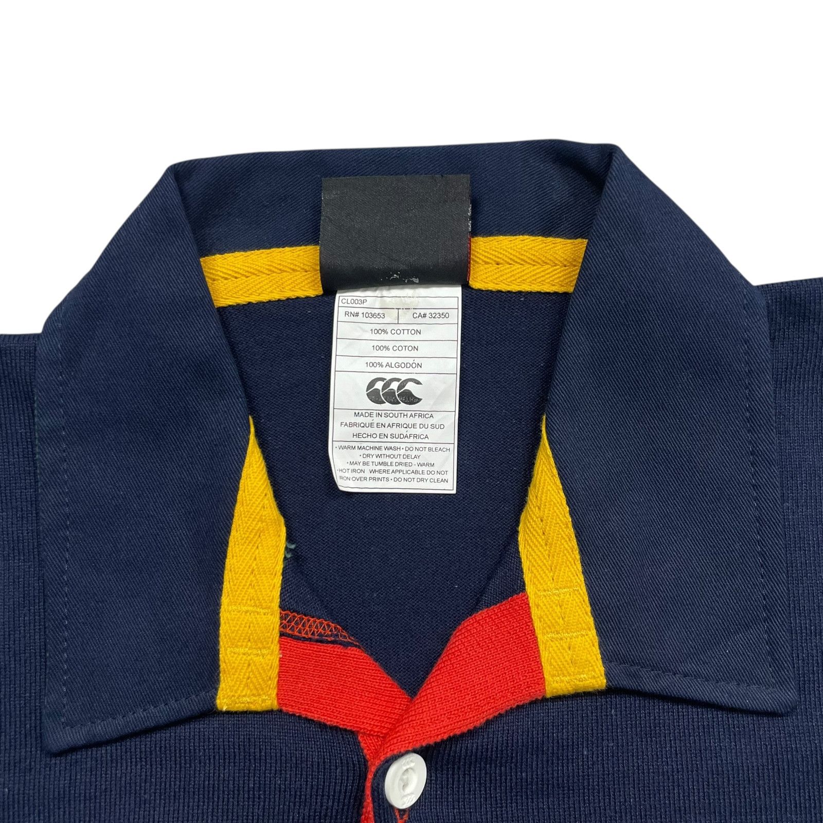 Canterbury of New Zealand VTG 00s SOUTH AFRICA CANTERBURY RUGBY SHIRT JERSEY Size US M / EU 48-50 / 2 - 4 Thumbnail