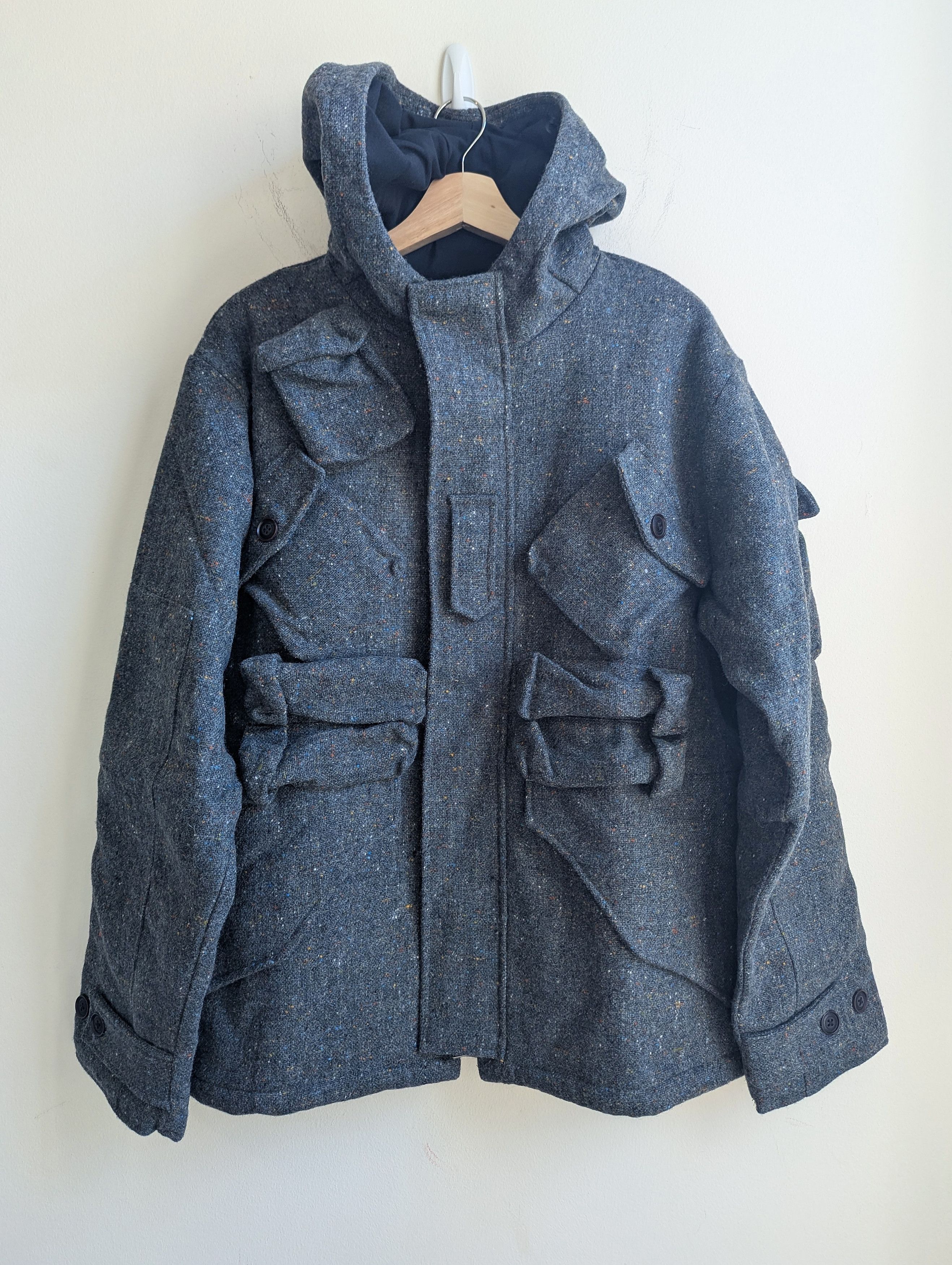 18 East Iscaire Molloy Tweed Parka Size US M / EU 48-50 / 2 - 9 Thumbnail